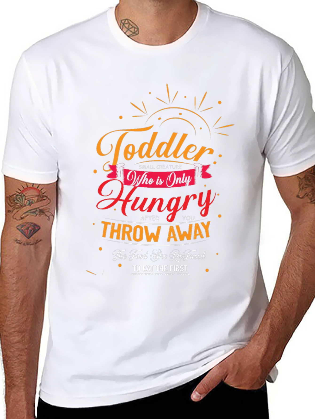 Toddler Hungry Throw Away T-Shirt