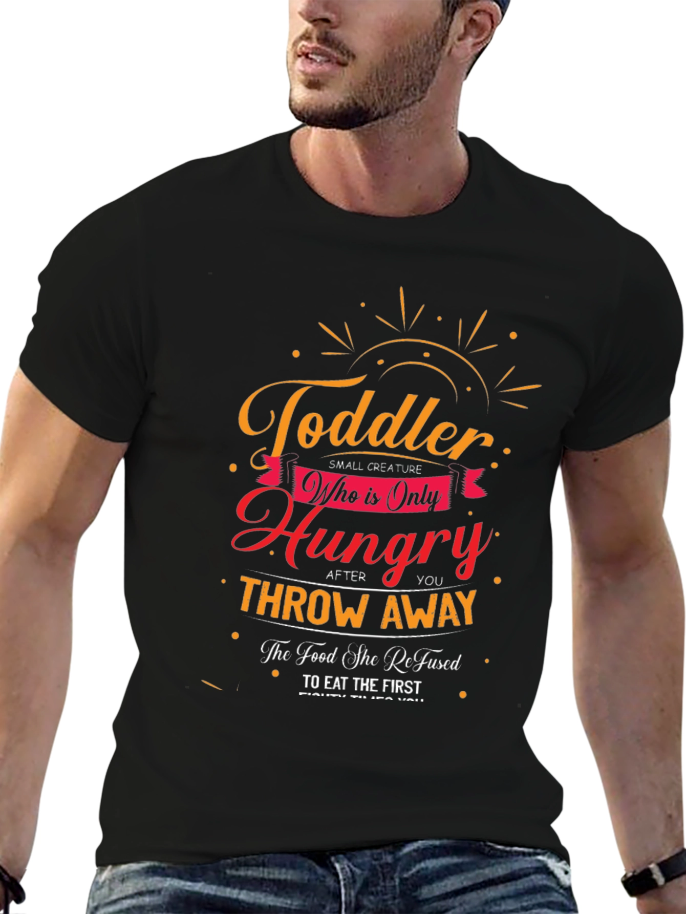 Toddler Hungry Throw Away T-Shirt