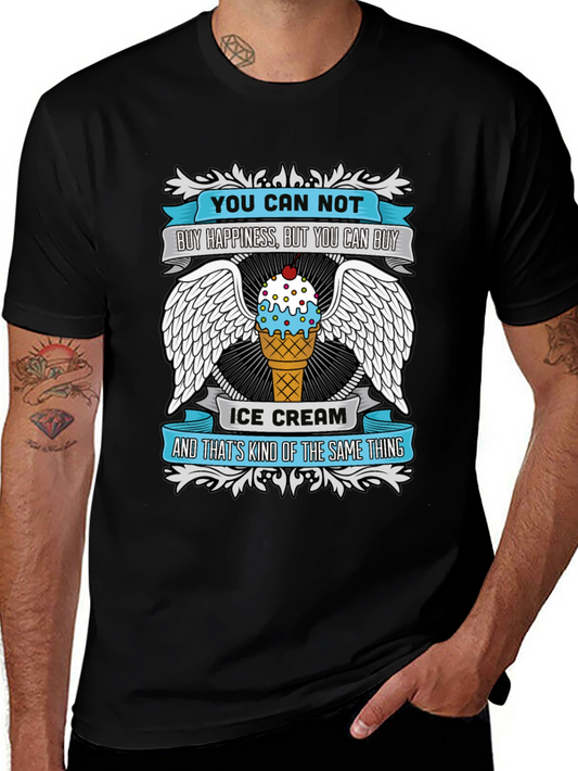 Funny Ice Cream T-Shirt - Buy Happiness