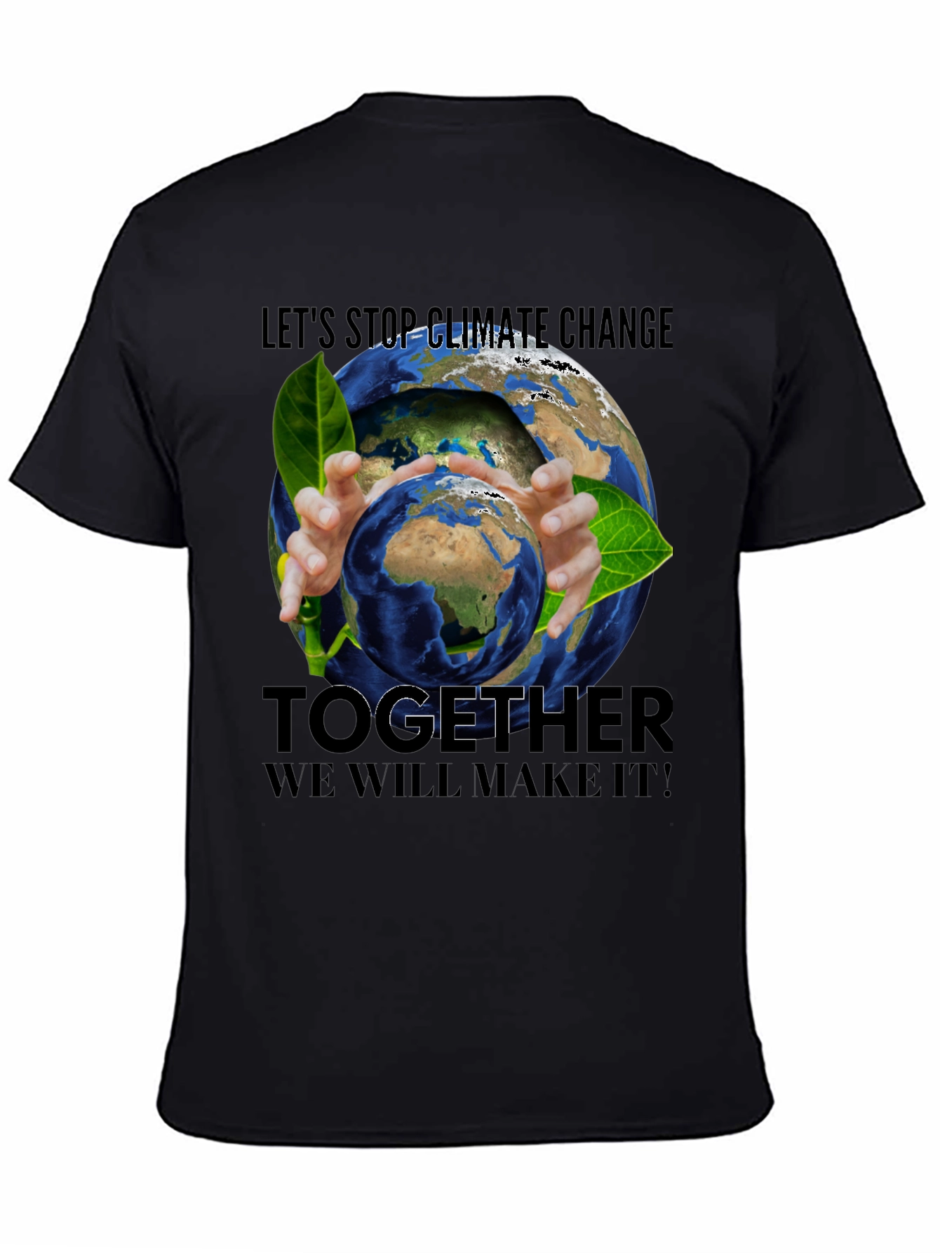 Eco-Friendly Climate Change Awareness T-Shirt