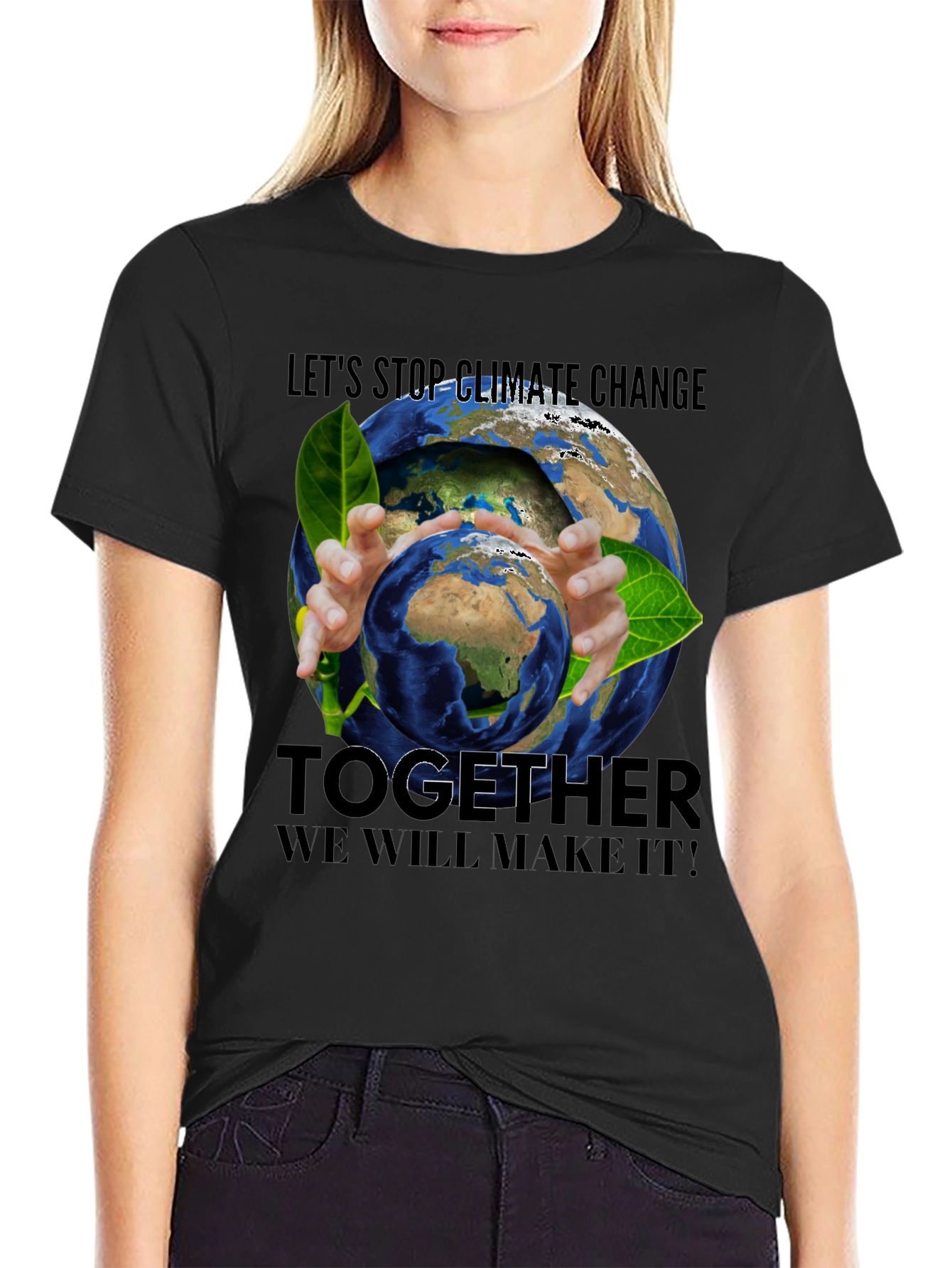 Eco-Friendly Climate Change Awareness T-Shirt