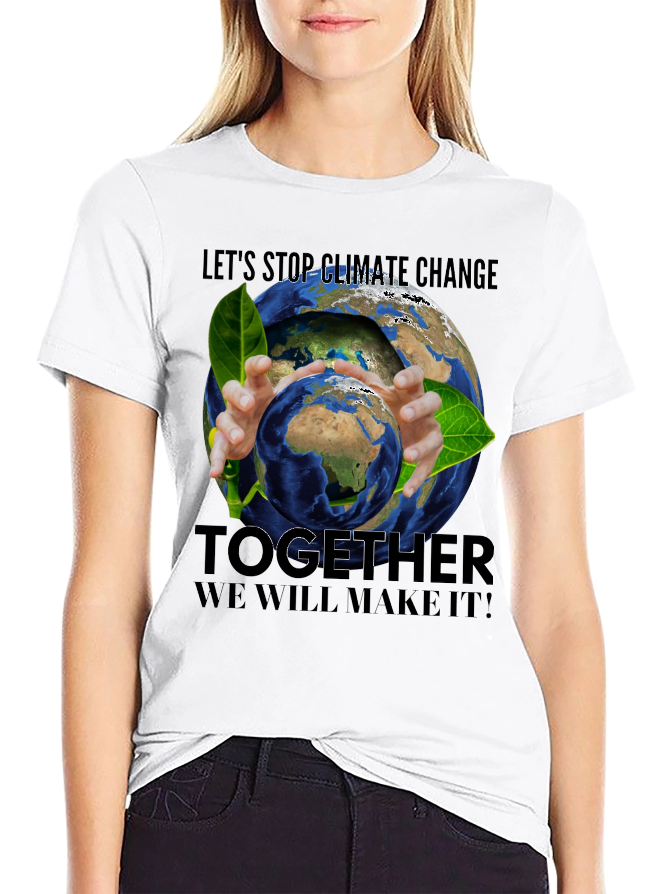 Eco-Friendly Climate Change Awareness T-Shirt