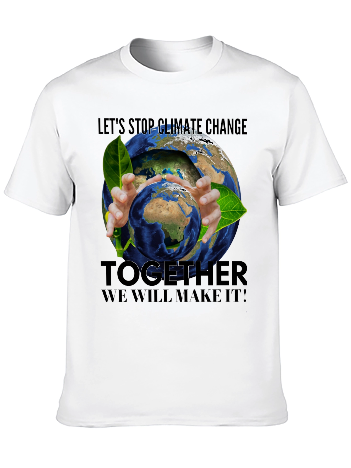 Eco-Friendly Climate Change Awareness T-Shirt
