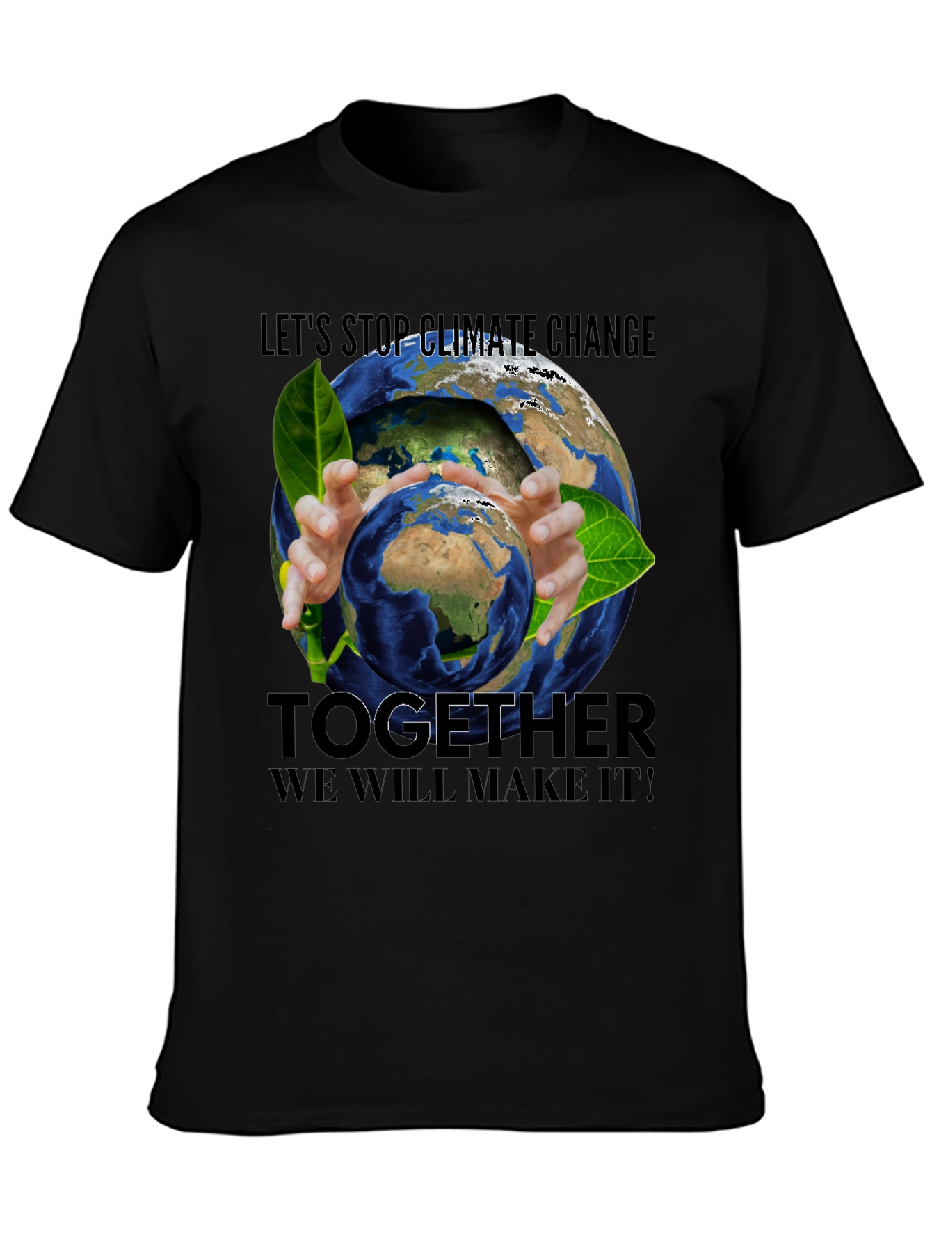 Eco-Friendly Climate Change Awareness T-Shirt