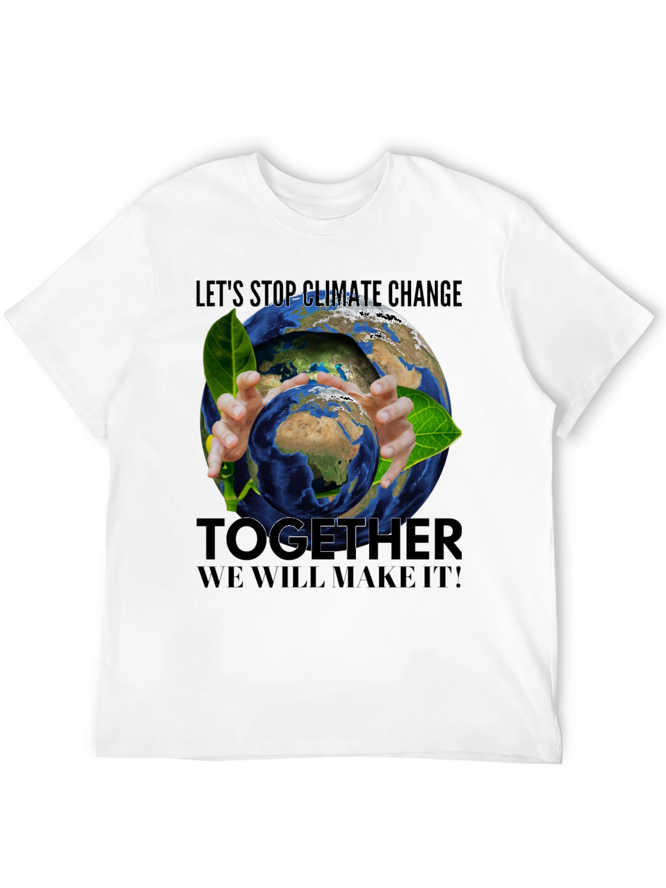 Eco-Friendly Climate Change Awareness T-Shirt