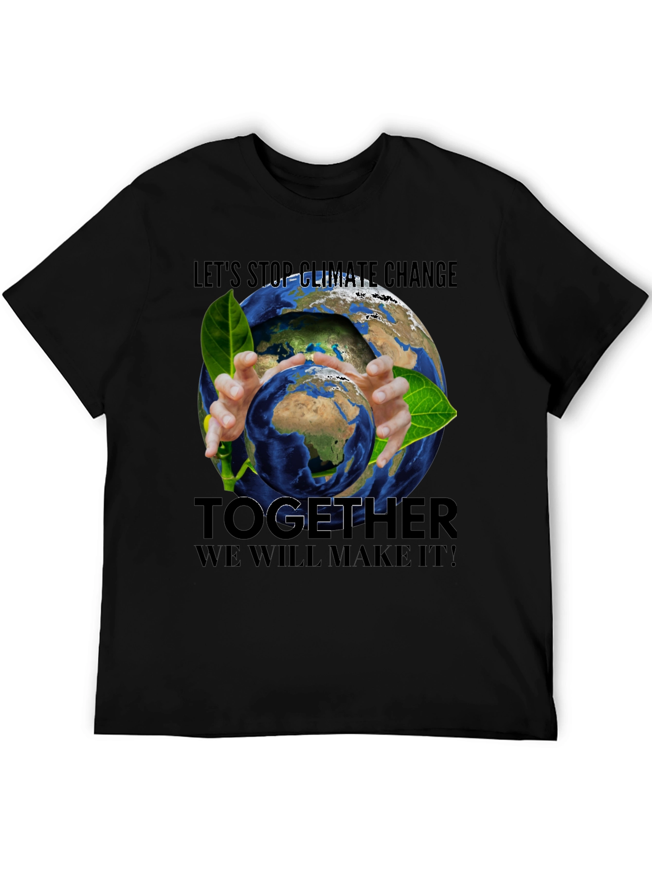 Eco-Friendly Climate Change Awareness T-Shirt
