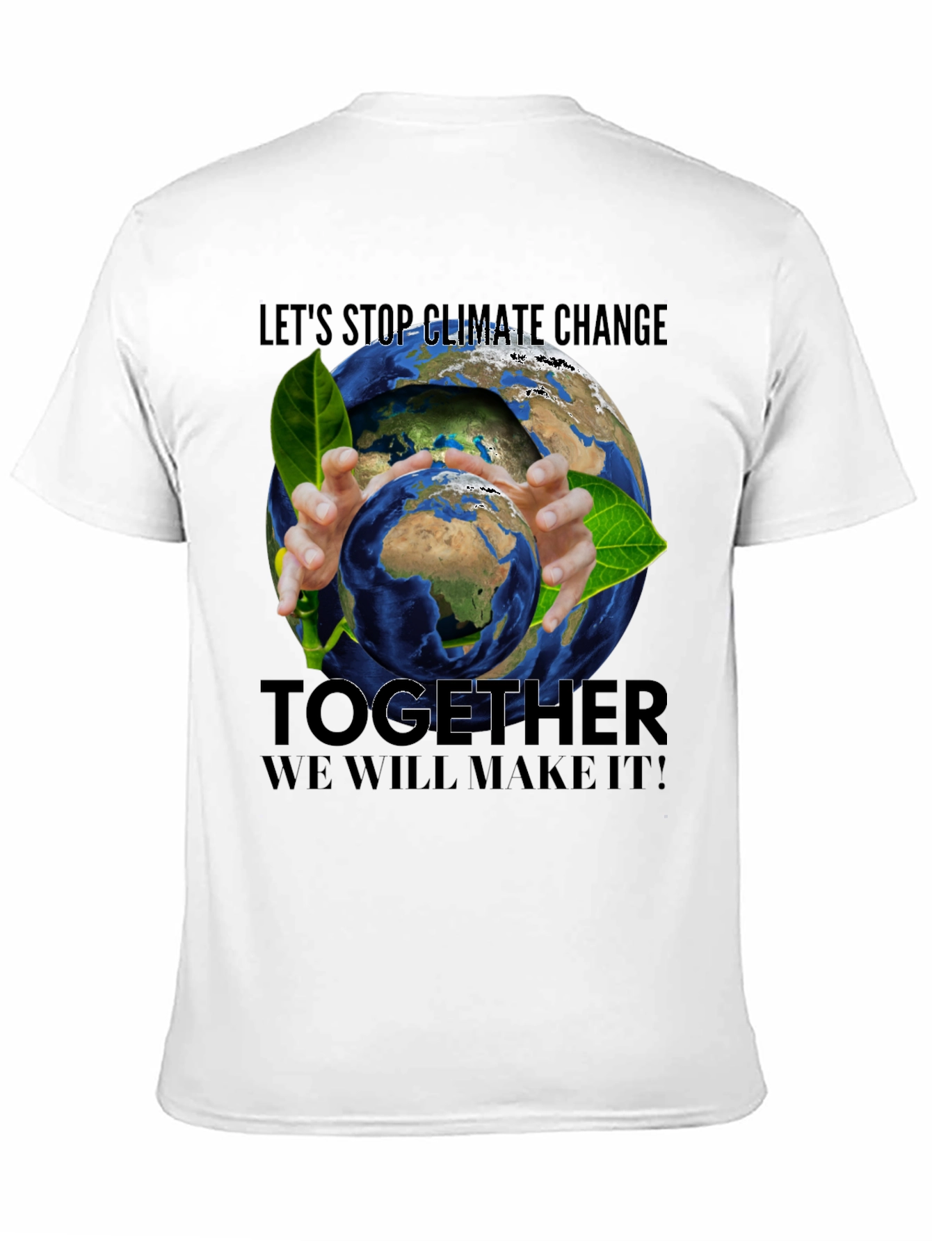 Eco-Friendly Climate Change Awareness T-Shirt