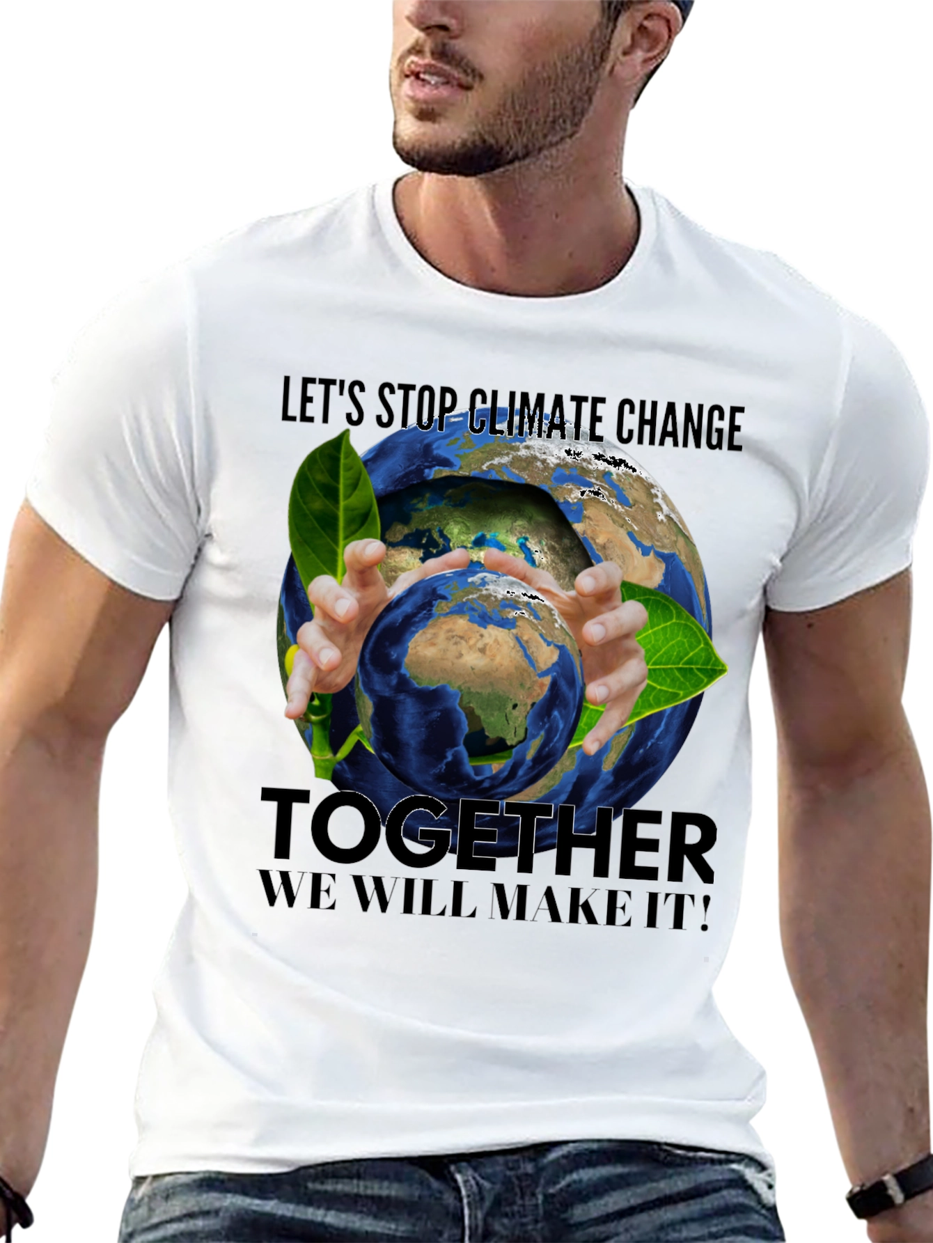 Eco-Friendly Climate Change Awareness T-Shirt