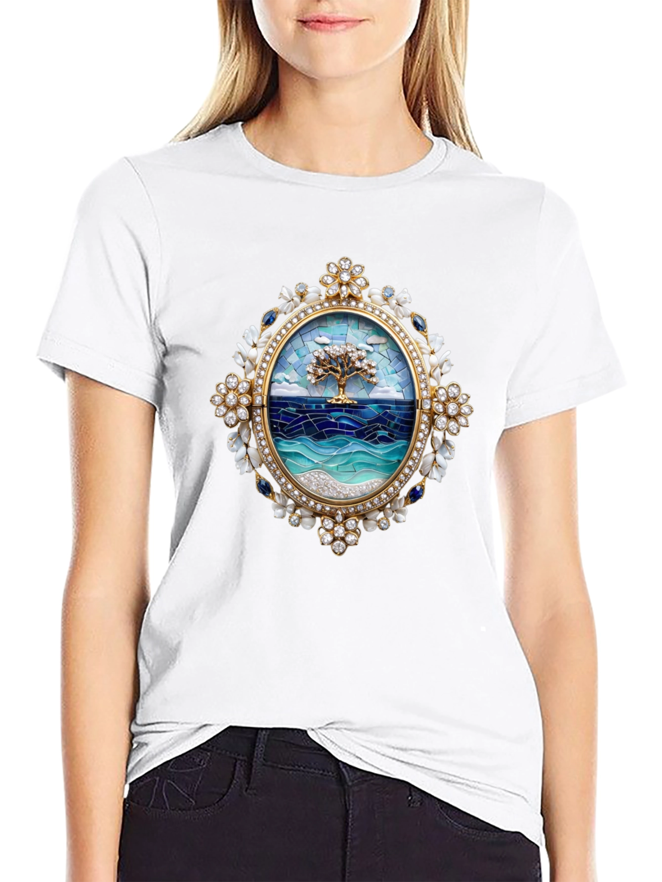 Ornamental Tree Island Graphic Tee