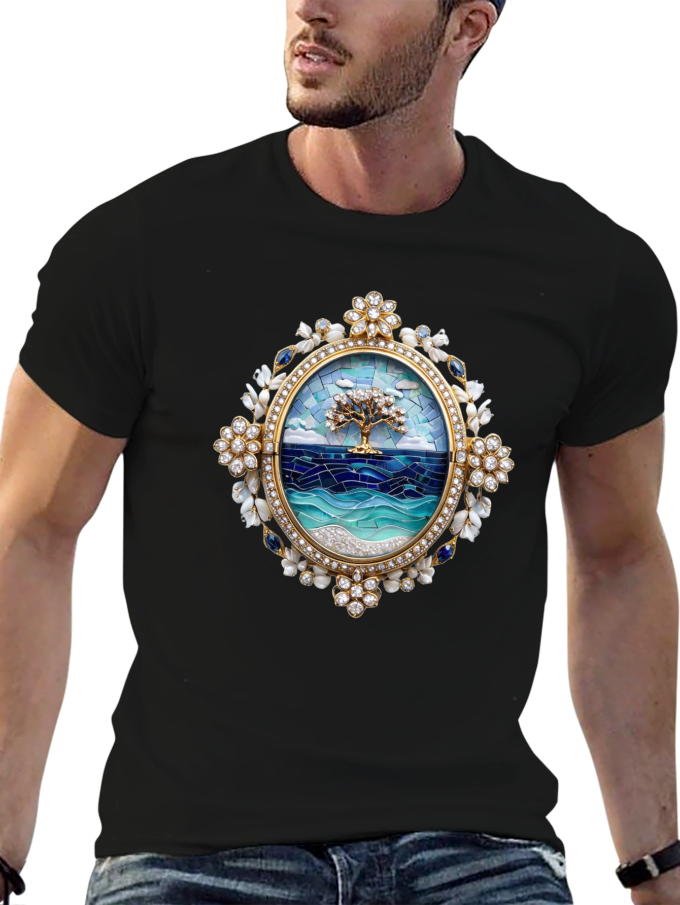 Ornamental Tree Island Graphic Tee