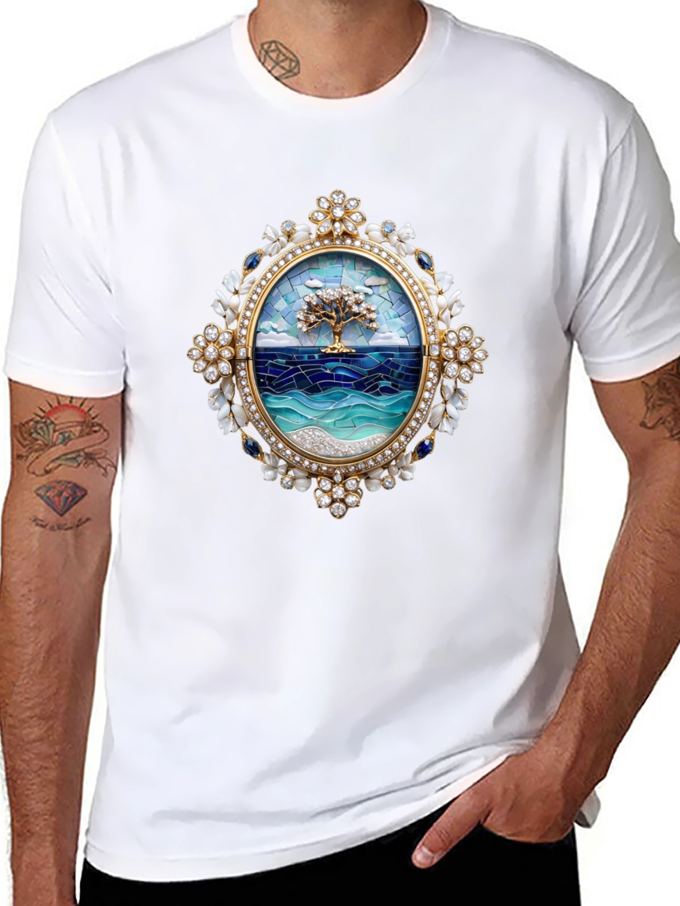 Ornamental Tree Island Graphic Tee
