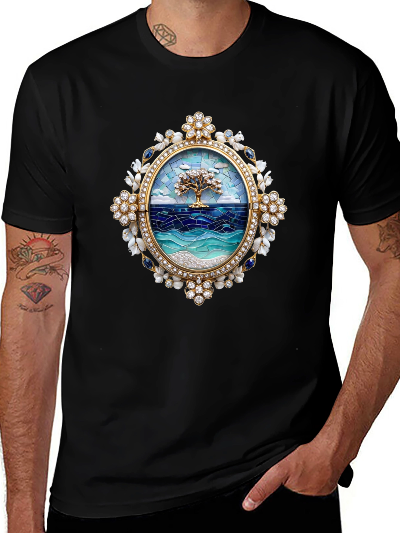 Ornamental Tree Island Graphic Tee