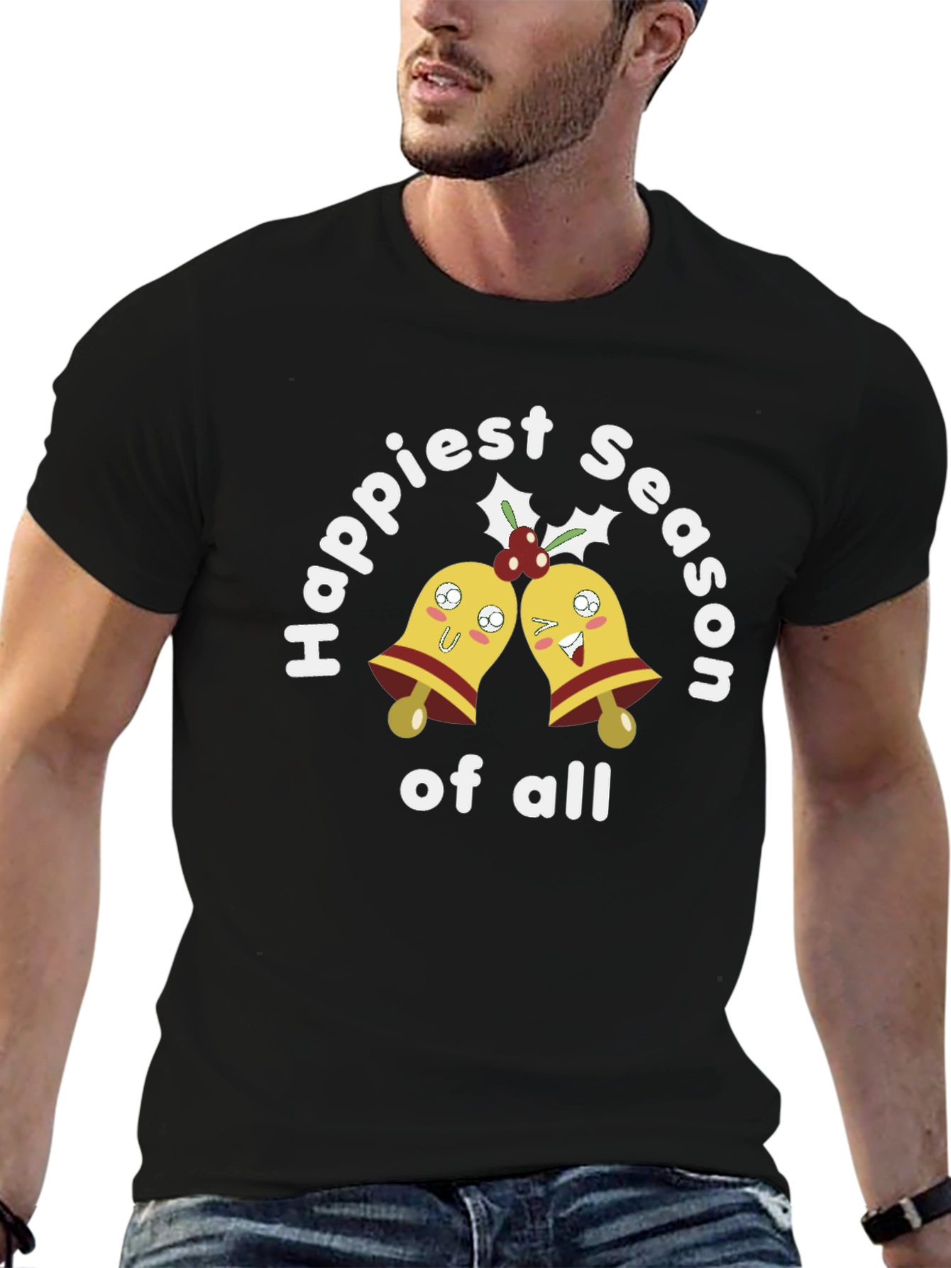 Happiest Season Bells Graphic T-Shirt