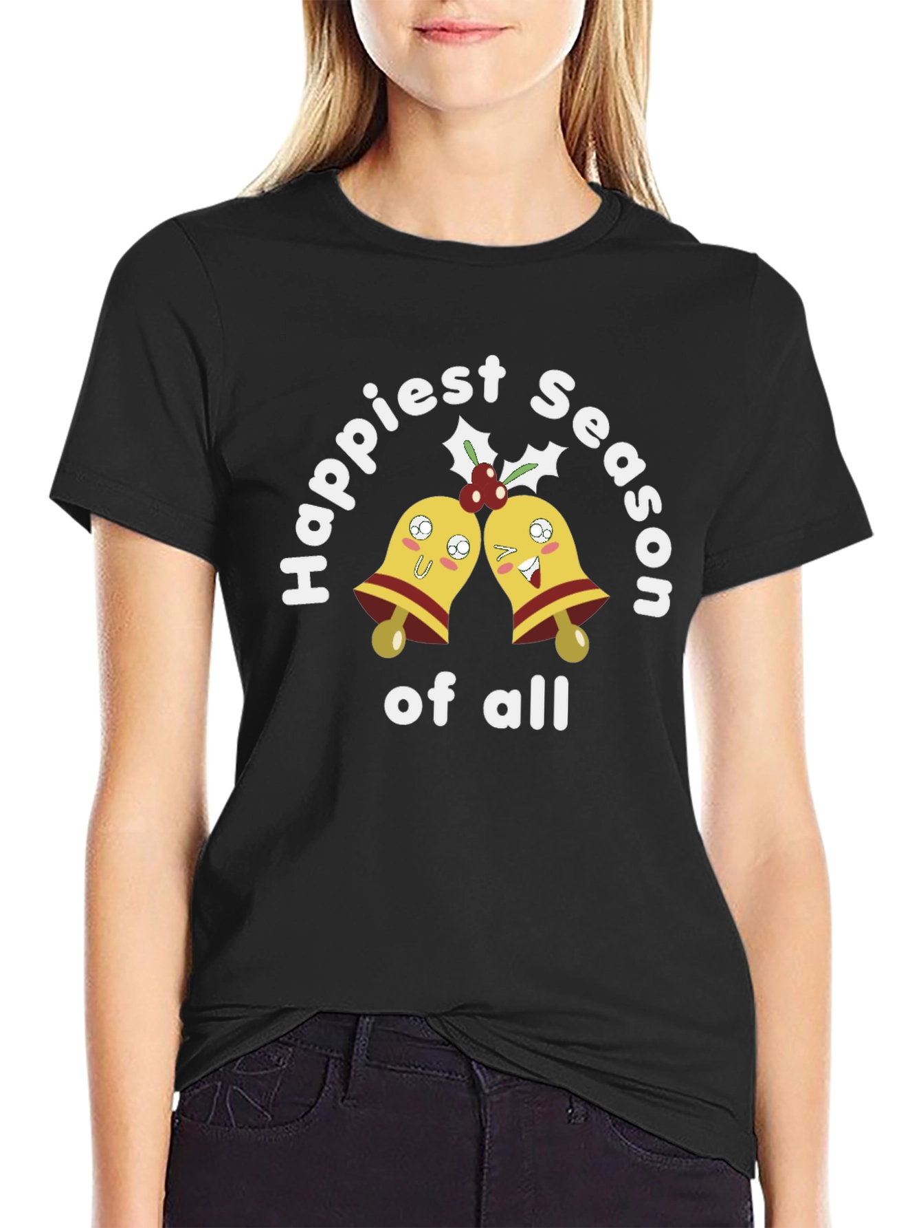 Happiest Season Bells Graphic T-Shirt