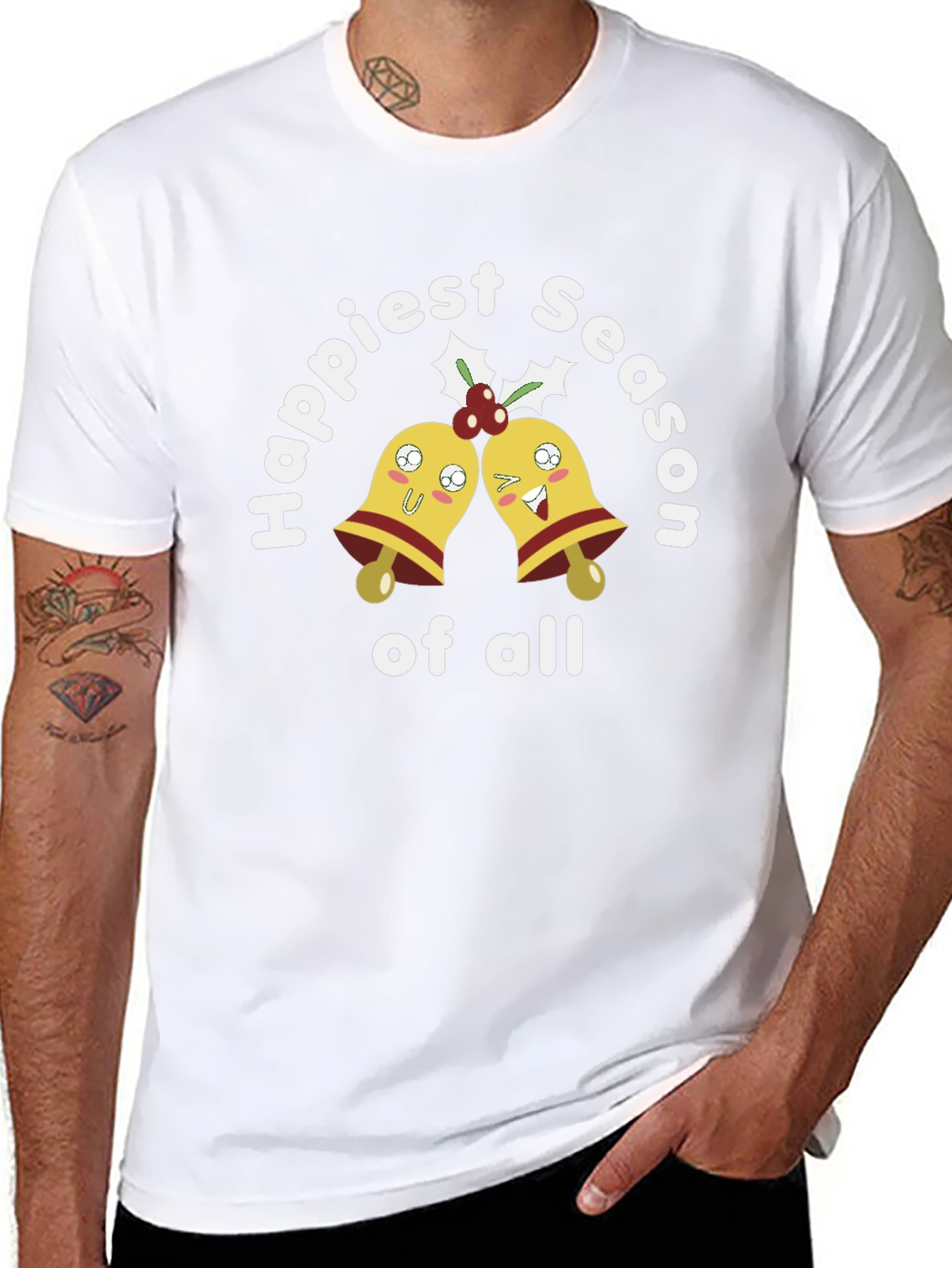 Happiest Season Bells Graphic T-Shirt