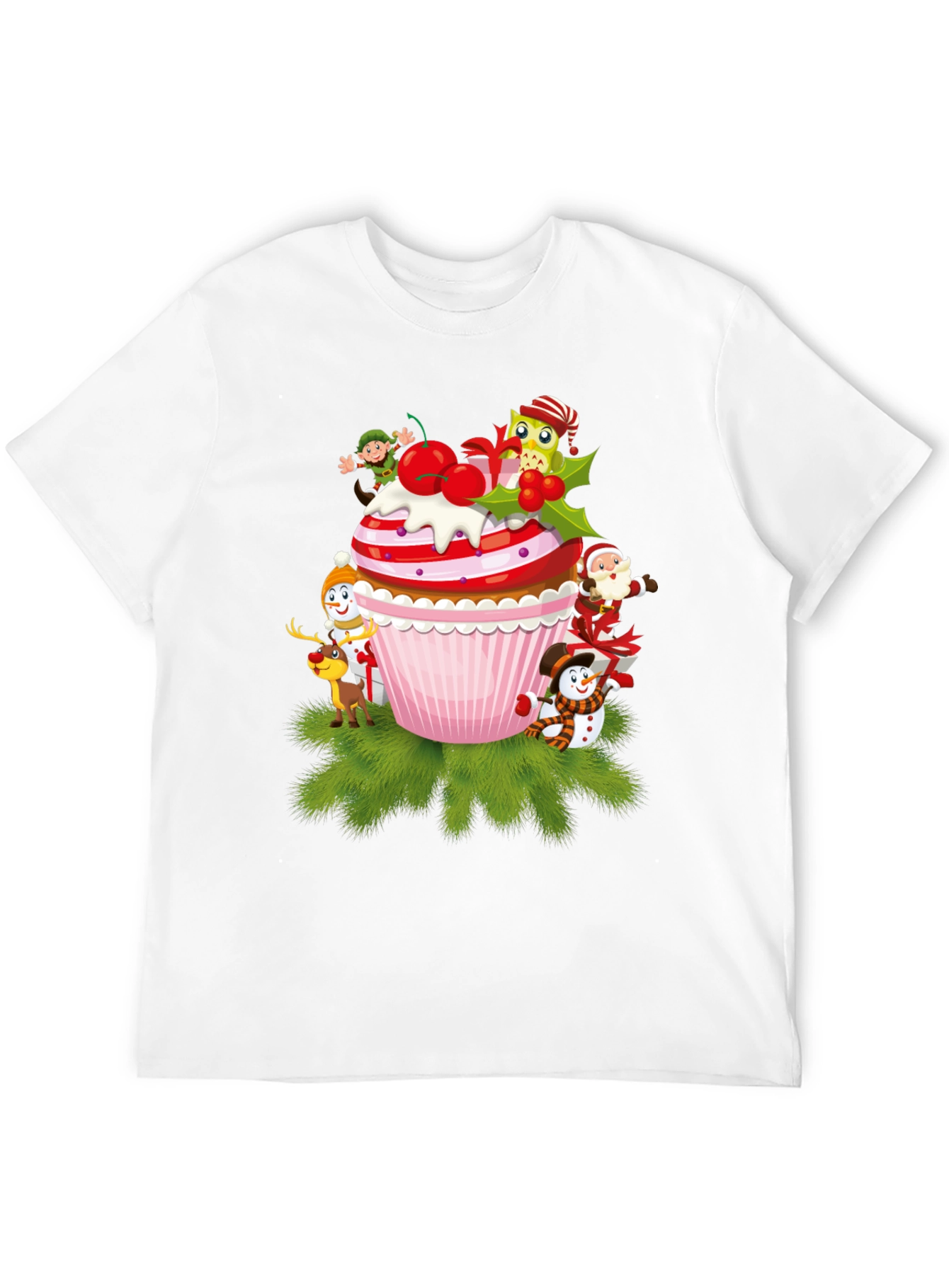 Christmas Cupcake T-Shirt