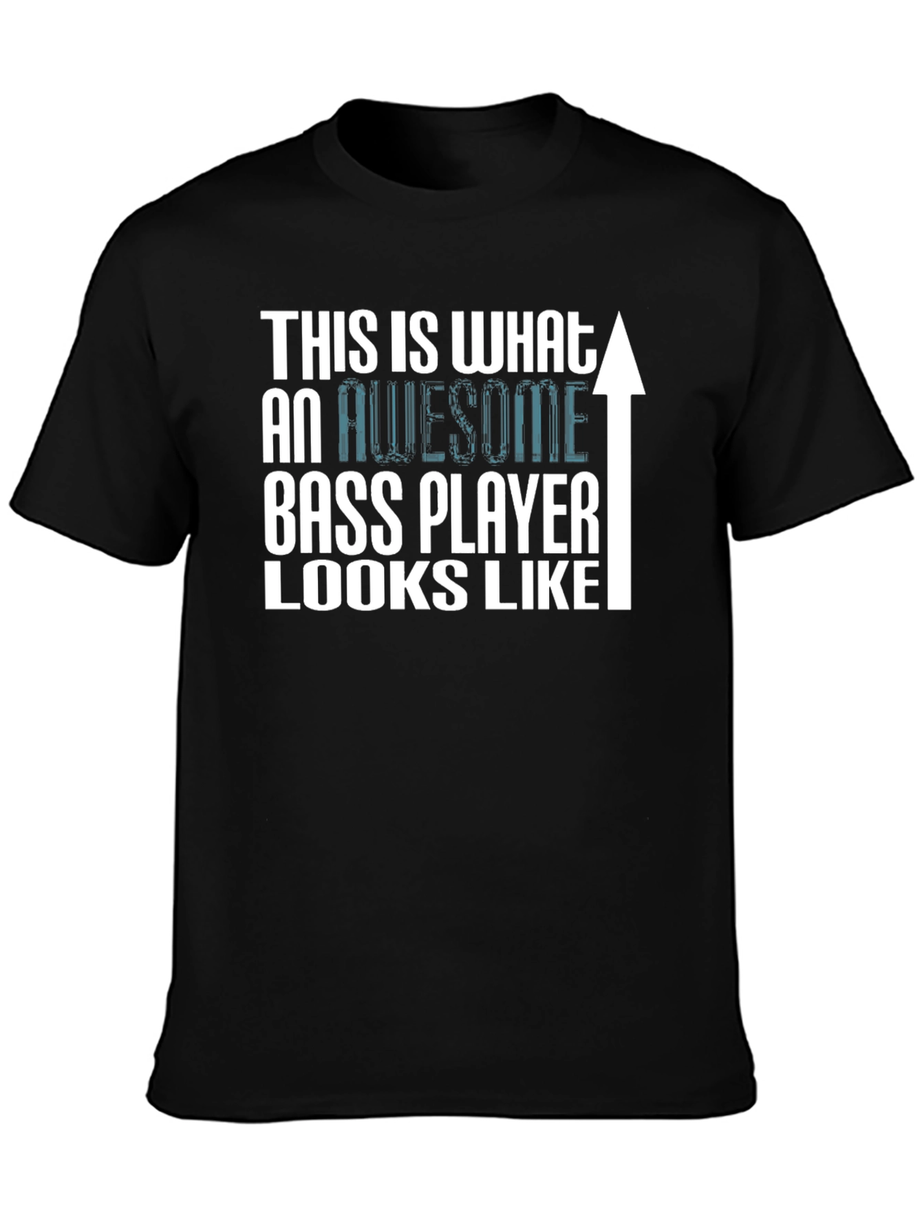 Awesome Bass Player Graphic Tee