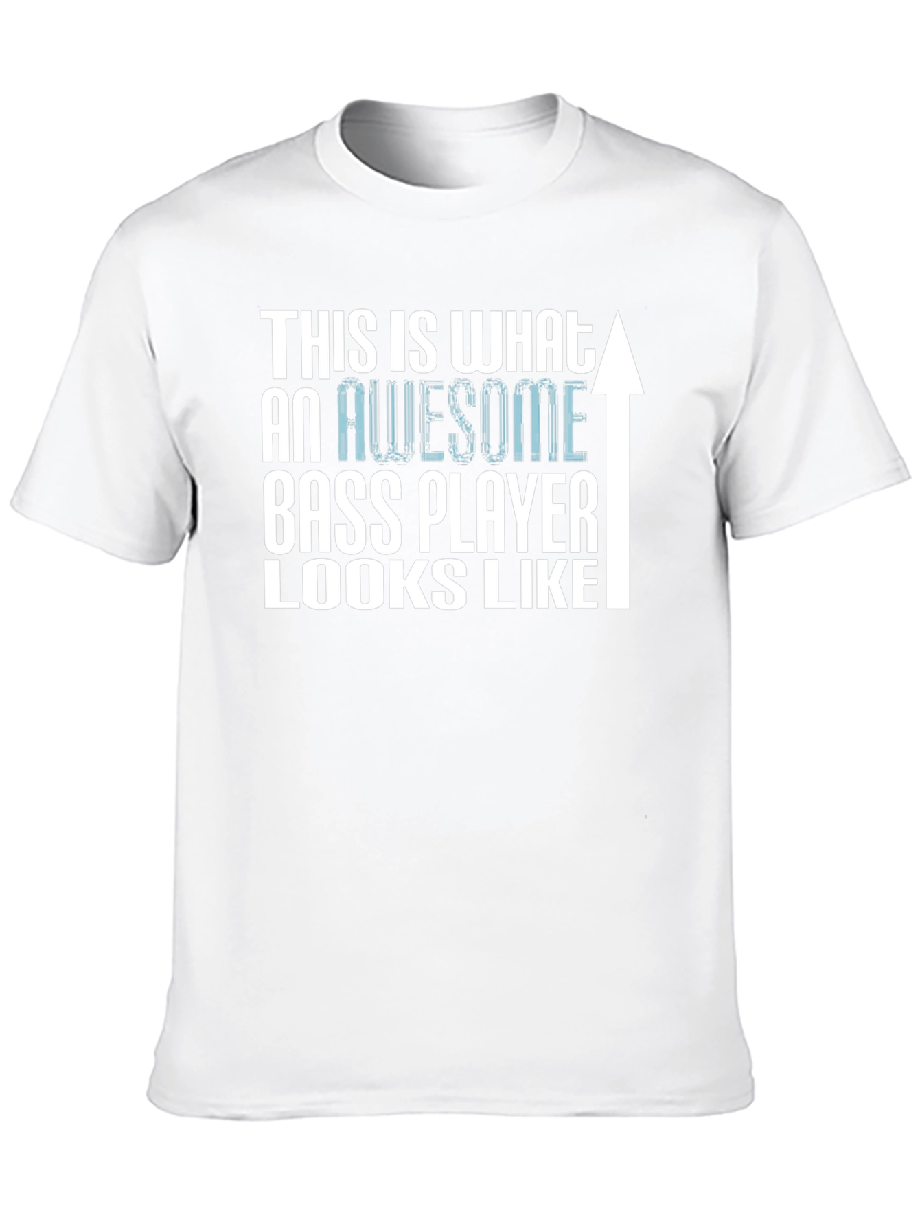 Awesome Bass Player Graphic Tee