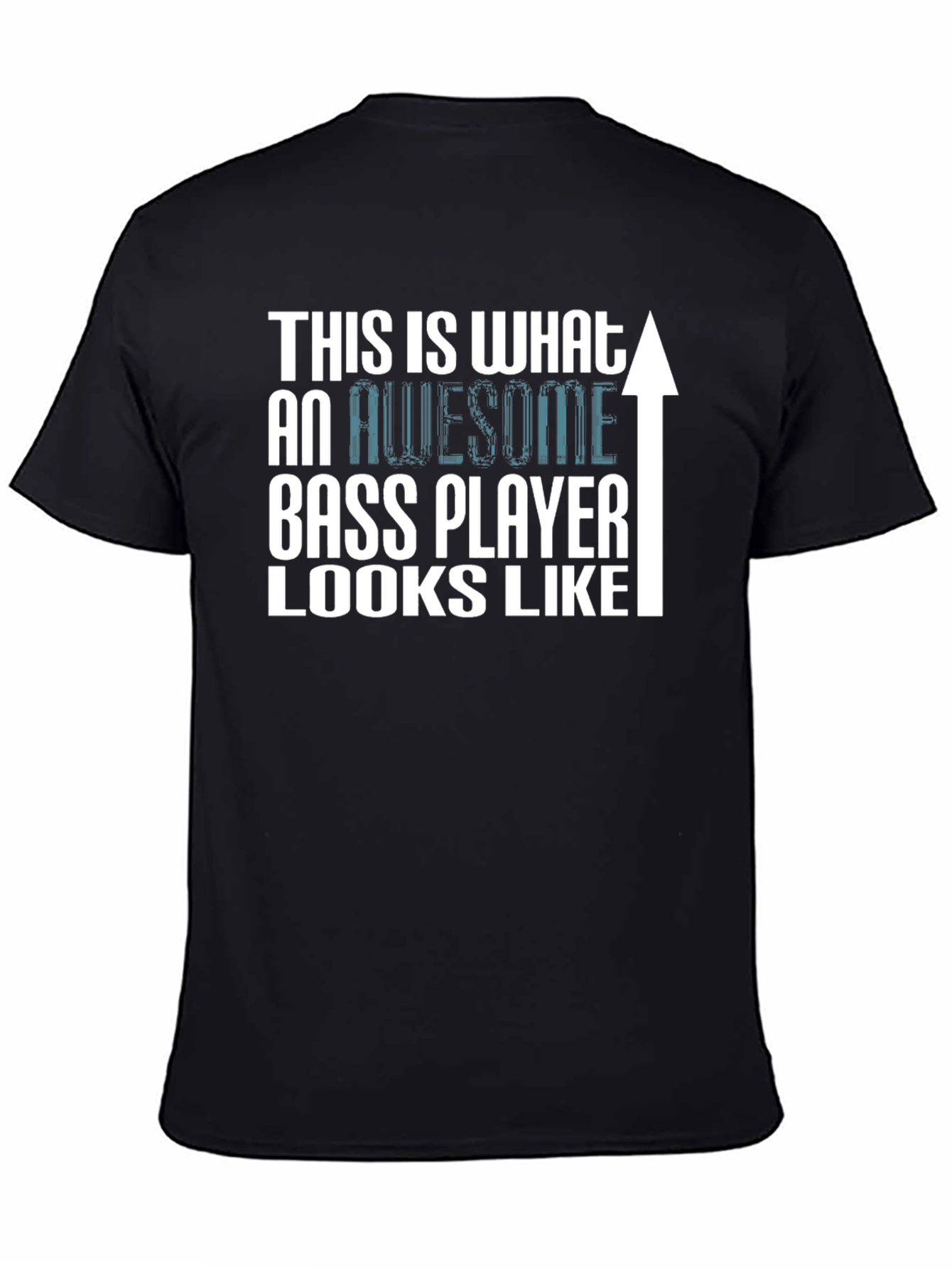 Awesome Bass Player Graphic Tee
