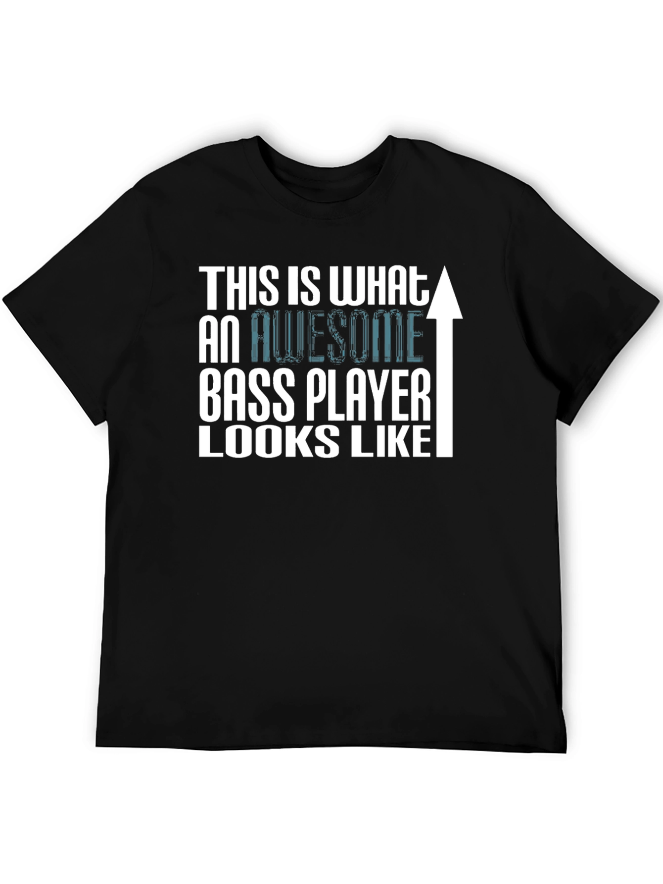 Awesome Bass Player Graphic Tee