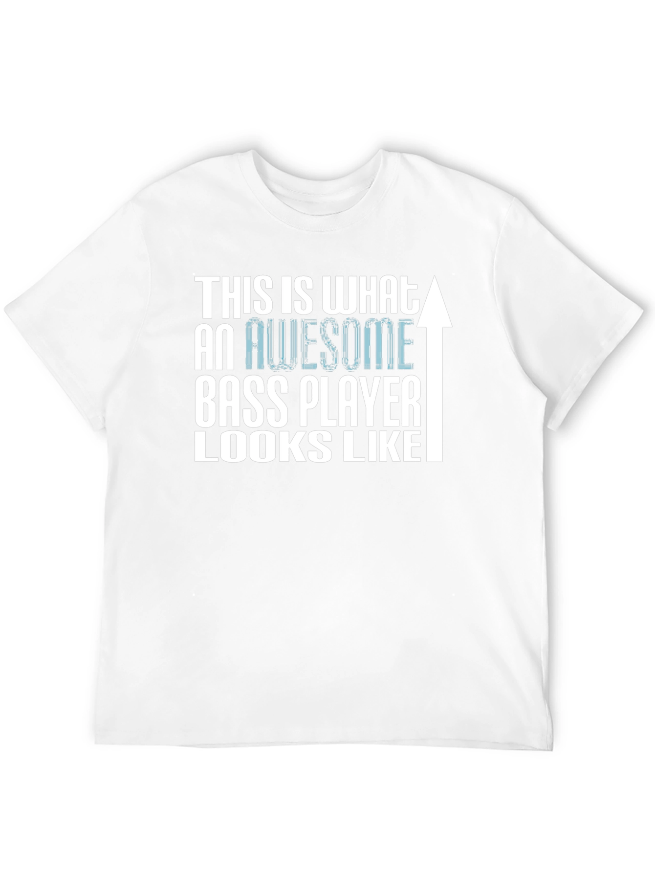 Awesome Bass Player Graphic Tee