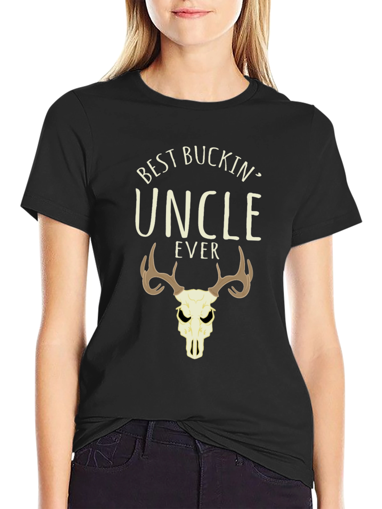 Best Buckin Uncle Ever Graphic Tee