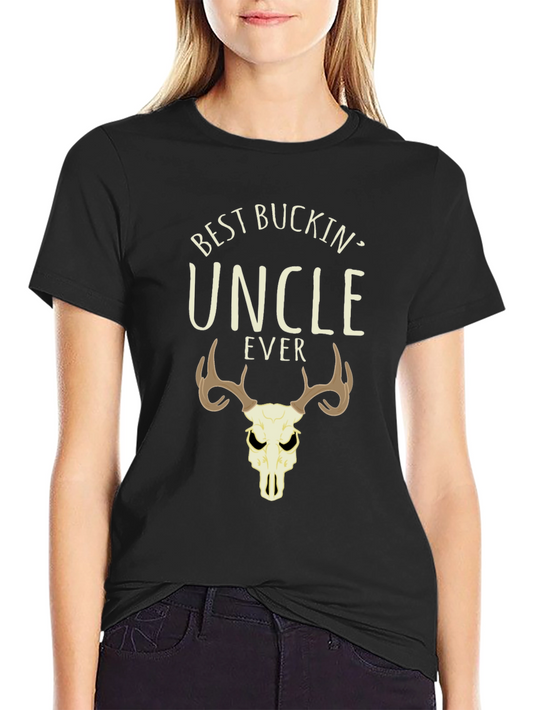 Best Buckin Uncle Ever Graphic Tee