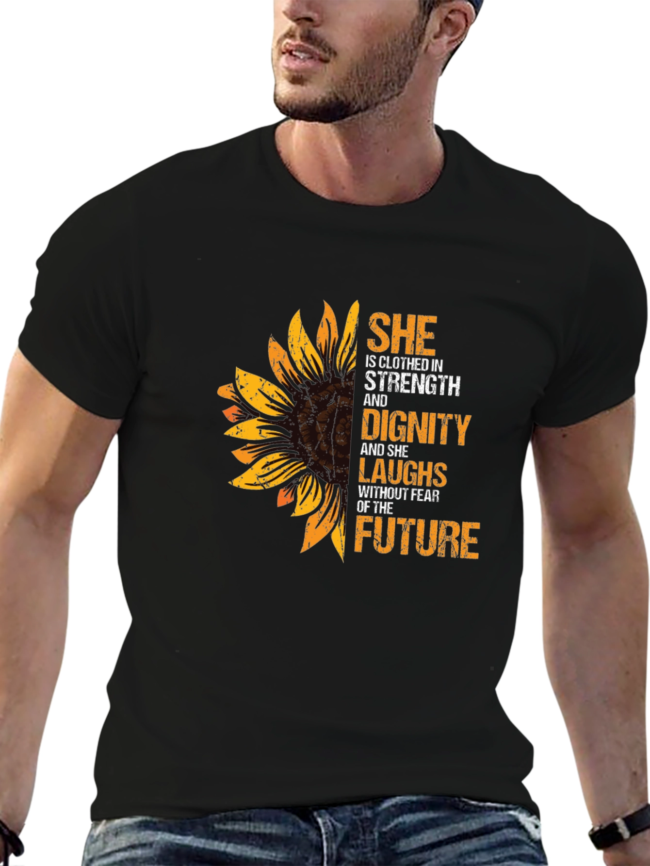 She is Clothed in Strength and Dignity T-Shirt
