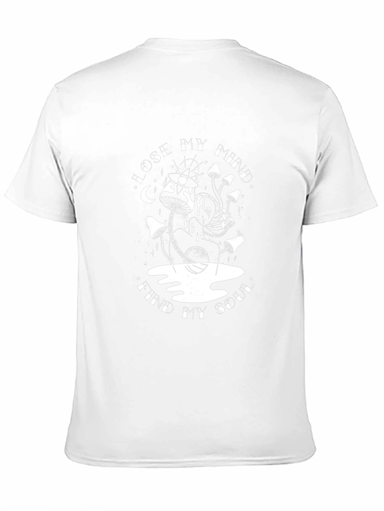 Lose My Mind Find My Soul Black Graphic Tee