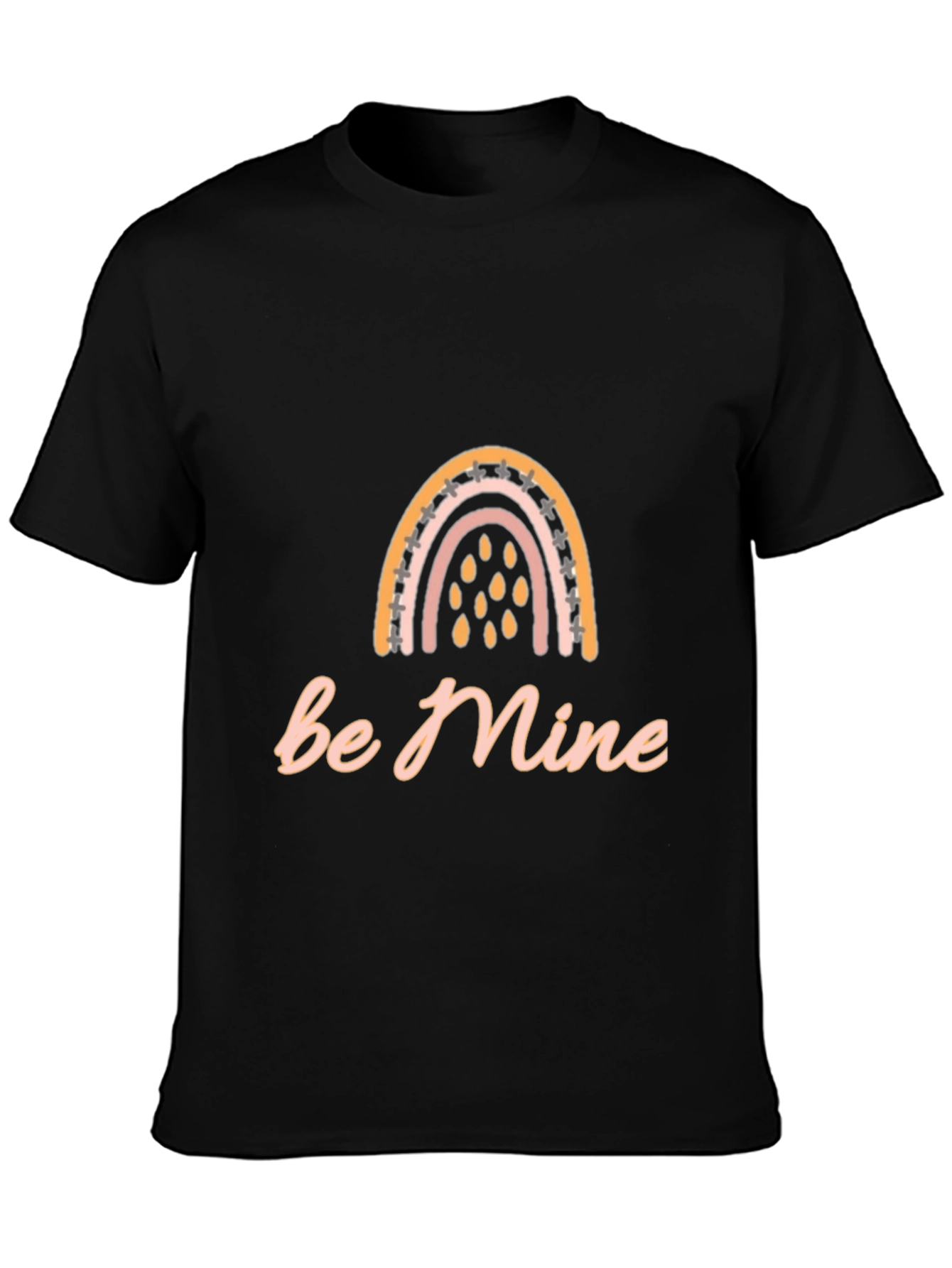 Be Mine Rainbow Graphic Tee