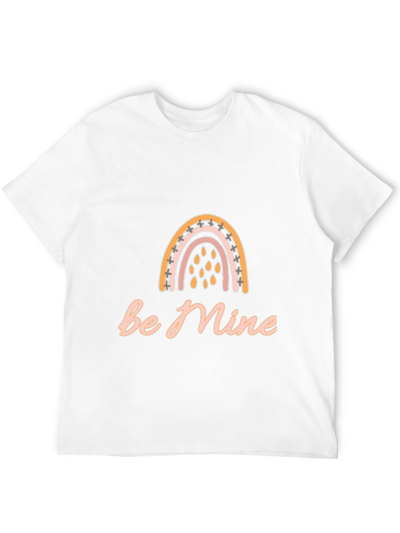 Be Mine Rainbow Graphic Tee