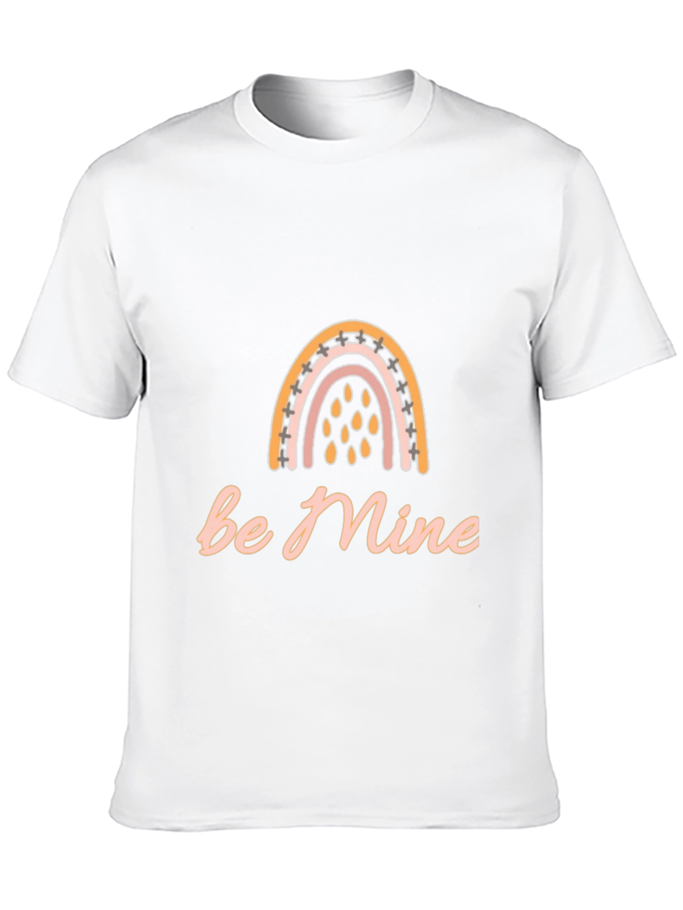 Be Mine Rainbow Graphic Tee