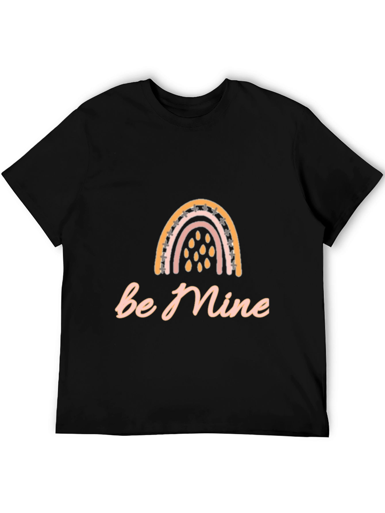 Be Mine Rainbow Graphic Tee