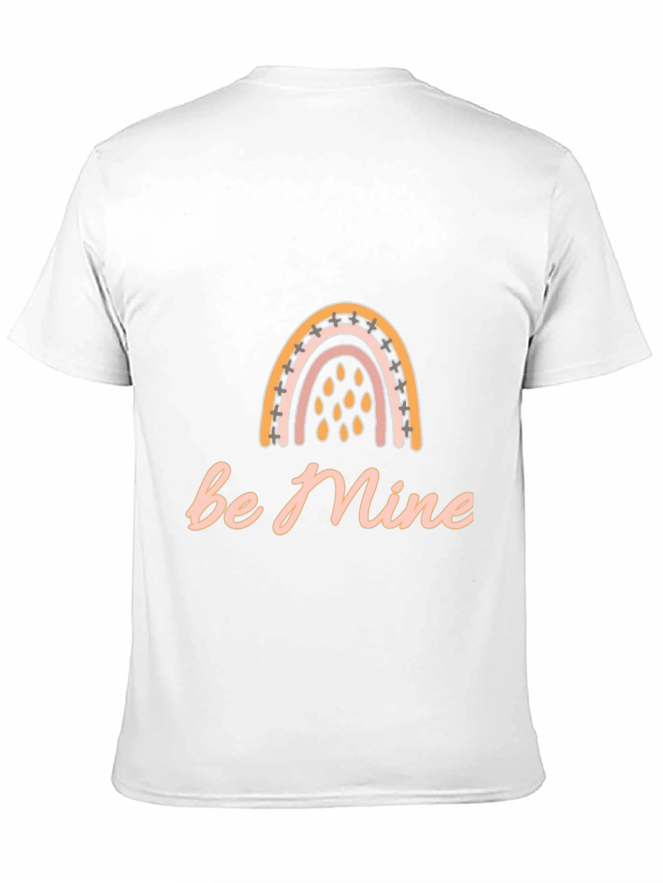 Be Mine Rainbow Graphic Tee