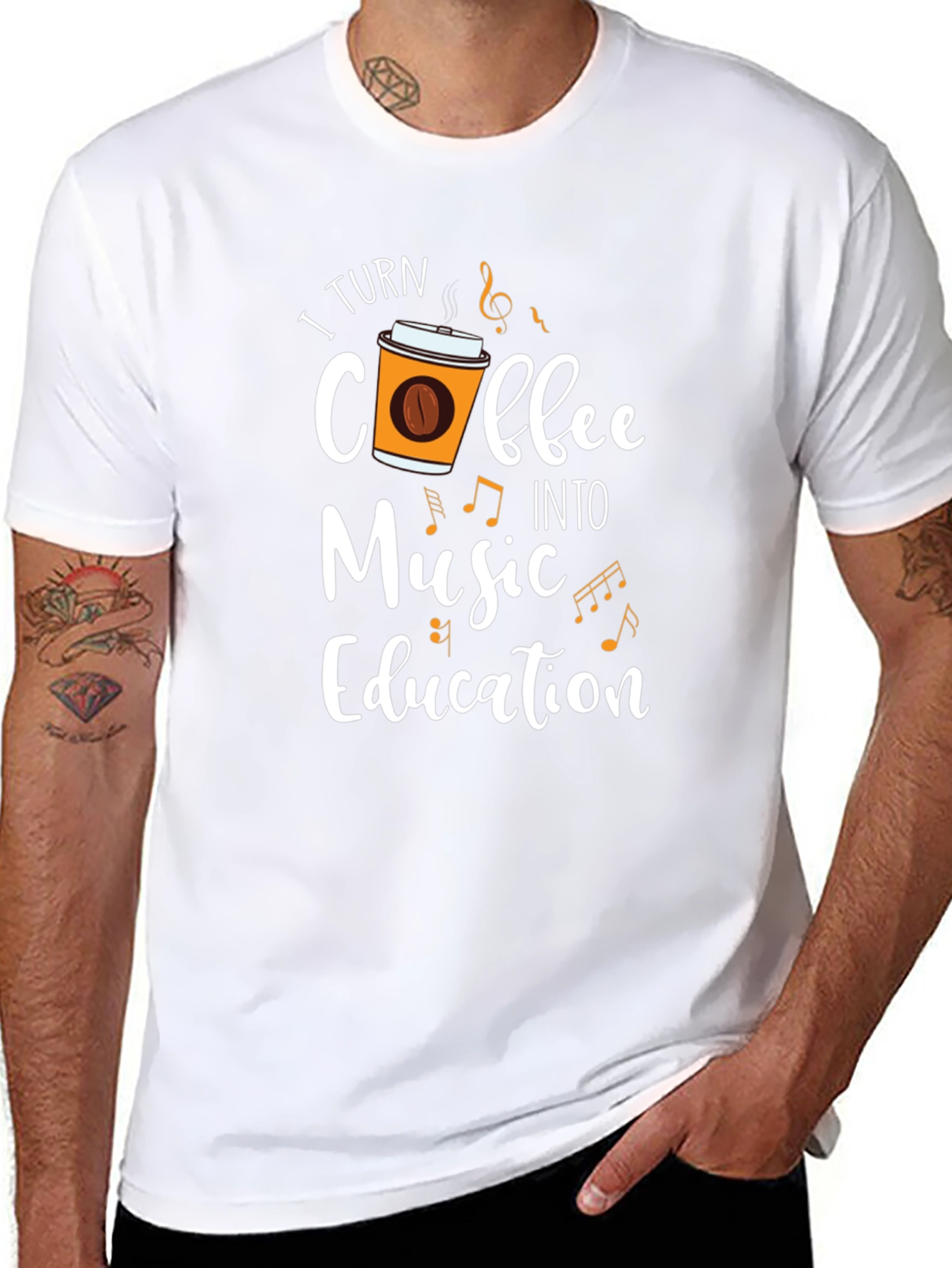 Coffee Music Education T-Shirt