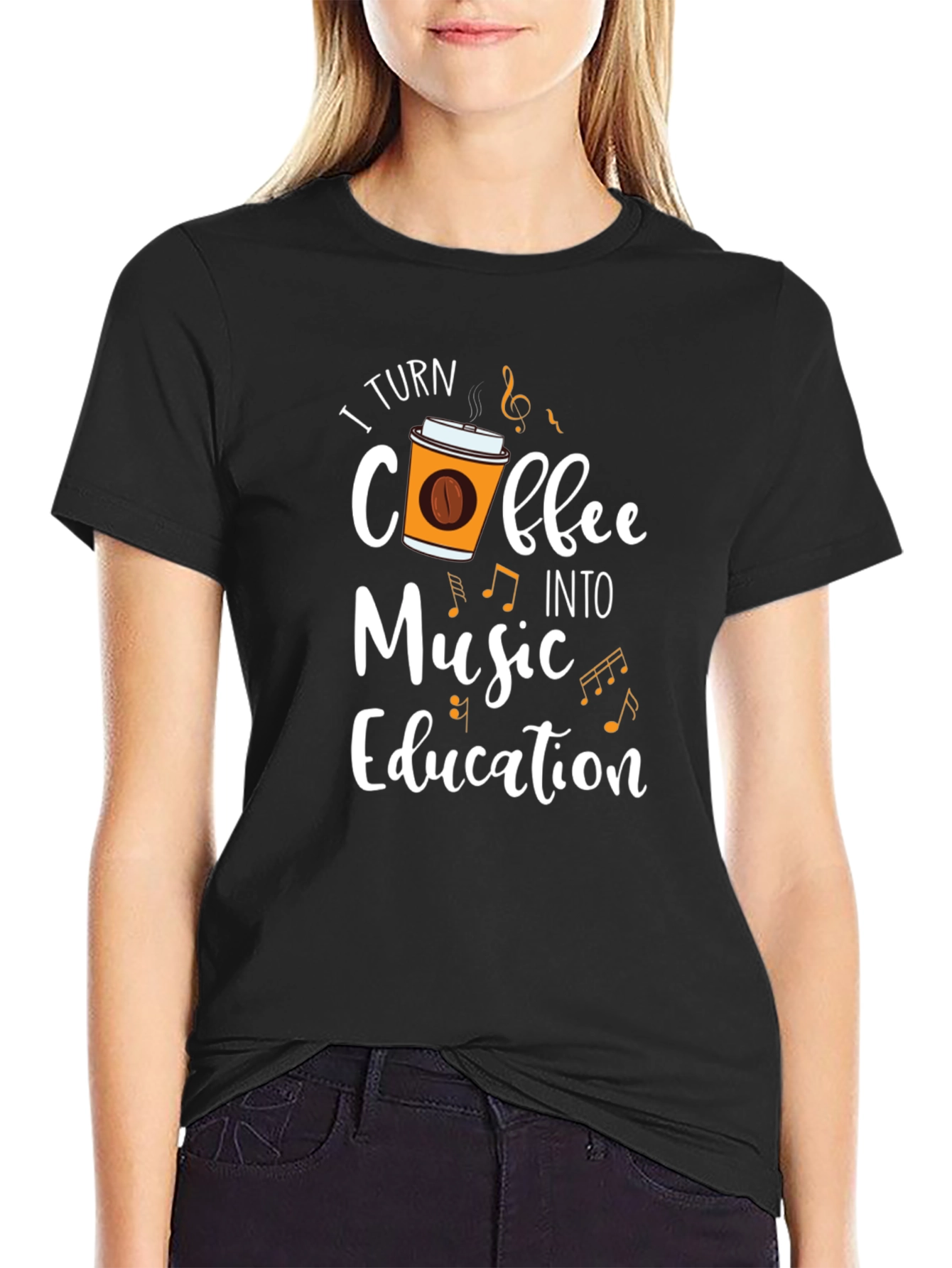Coffee Music Education T-Shirt