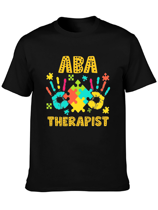 ABA Therapist Autism Awareness T-Shirt