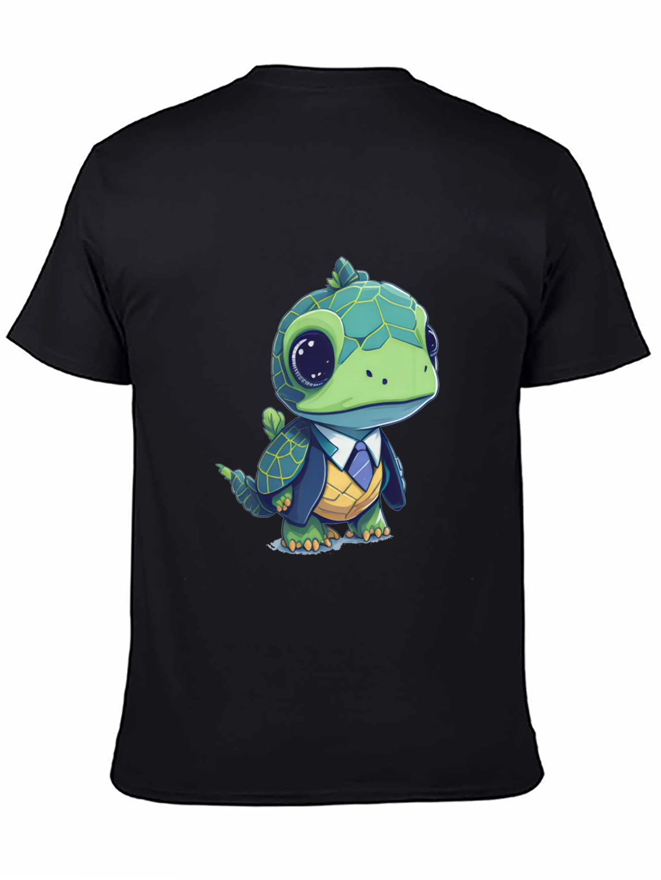Turtle in Suit Graphic Tee - Unique Style