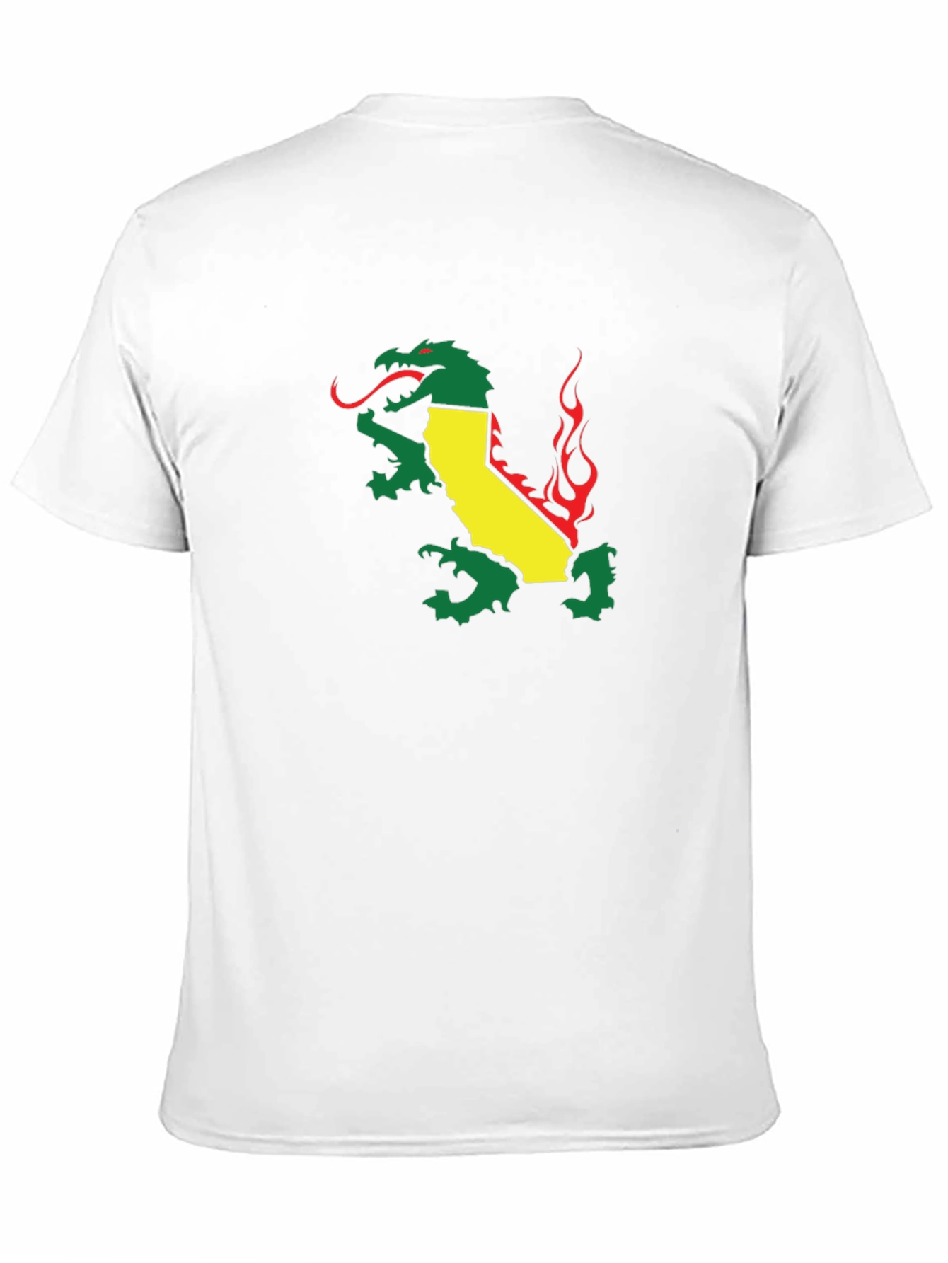California Dragon Black T-Shirt