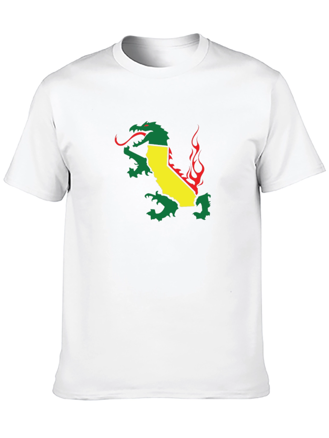California Dragon Black T-Shirt