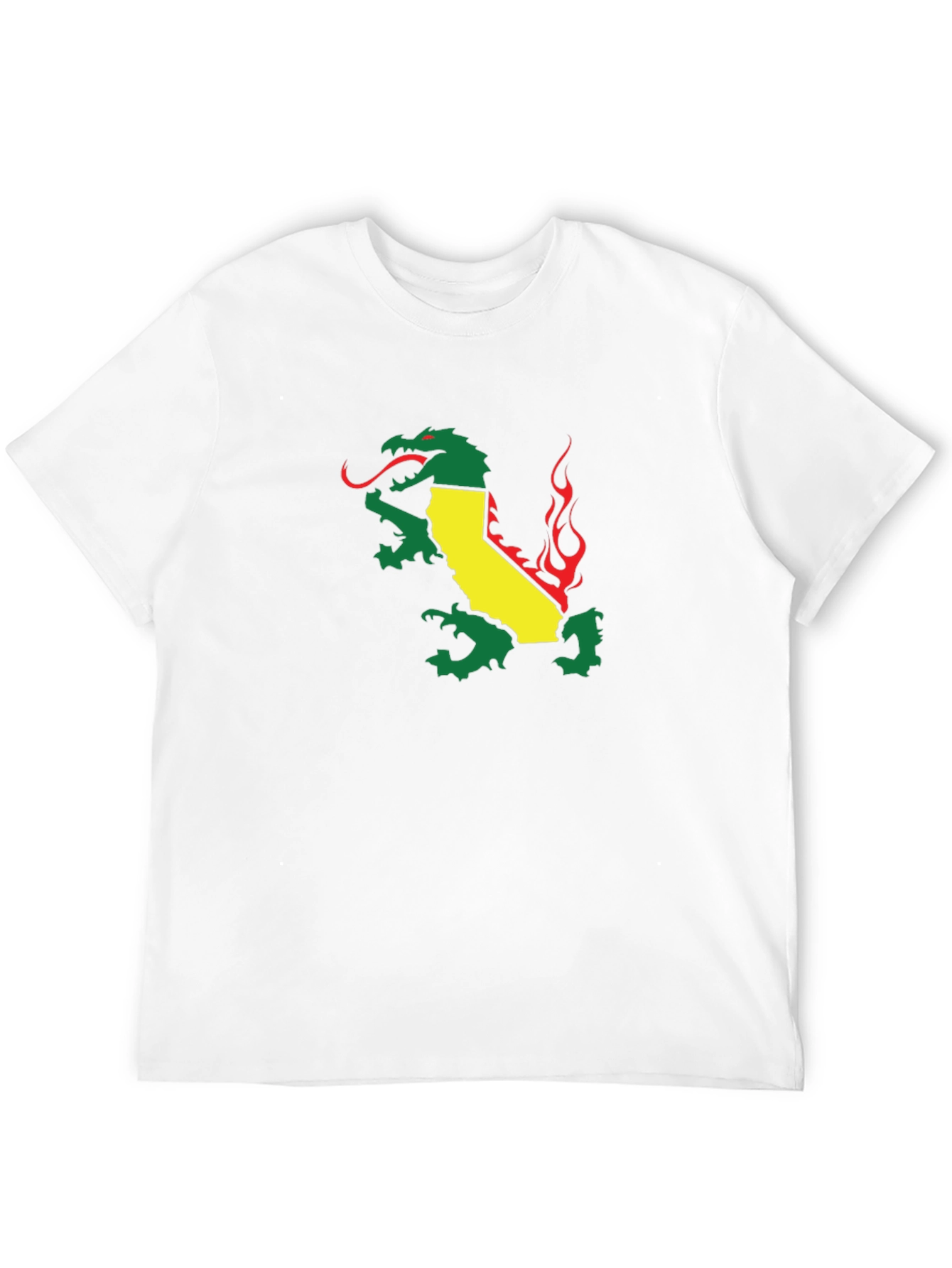 California Dragon Black T-Shirt