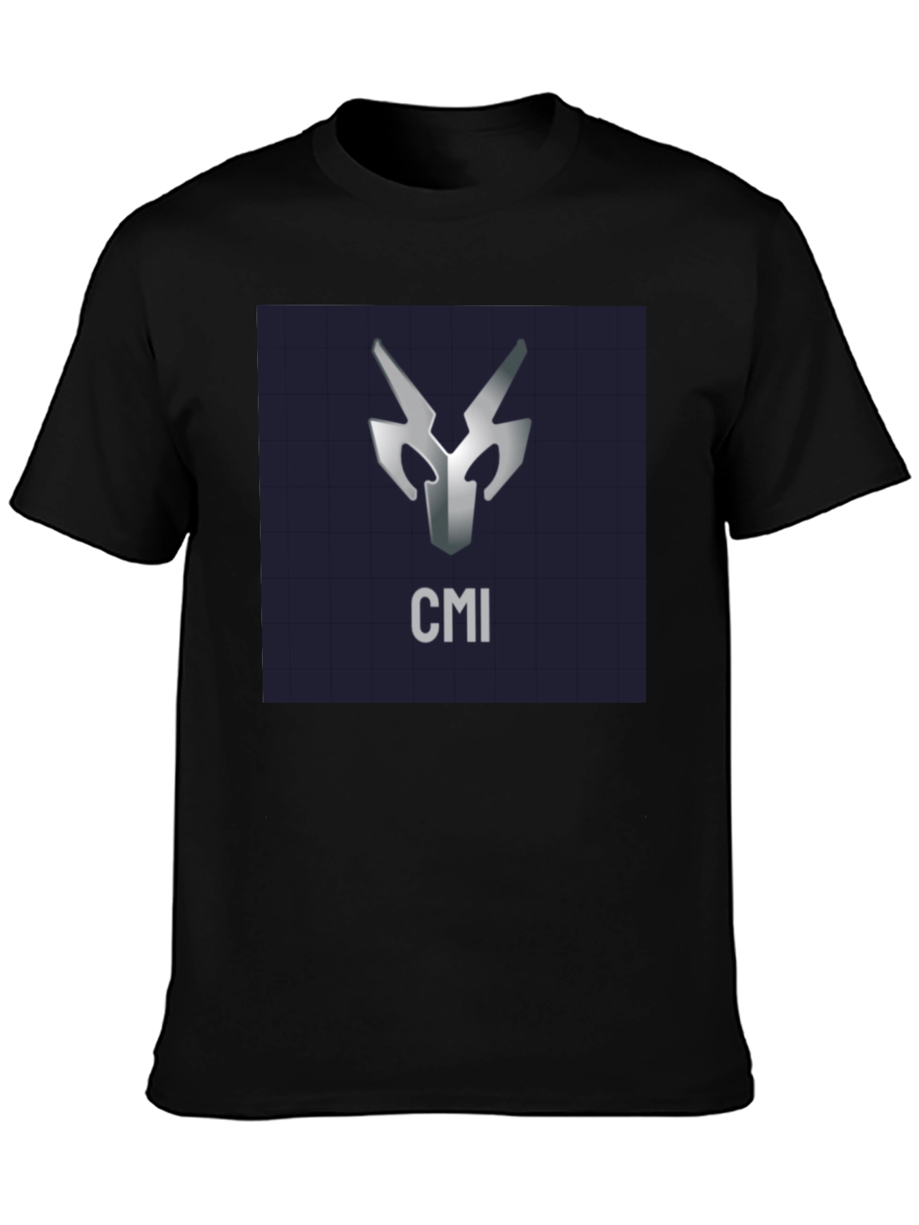 CMI Logo Black T-Shirt - Modern Graphic Tee