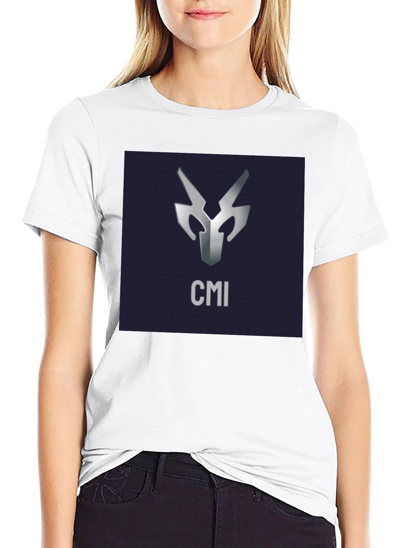 CMI Logo Black T-Shirt - Modern Graphic Tee