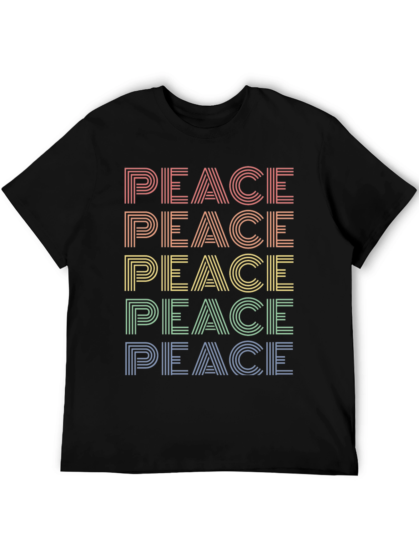Rainbow Peace Graphic Tee