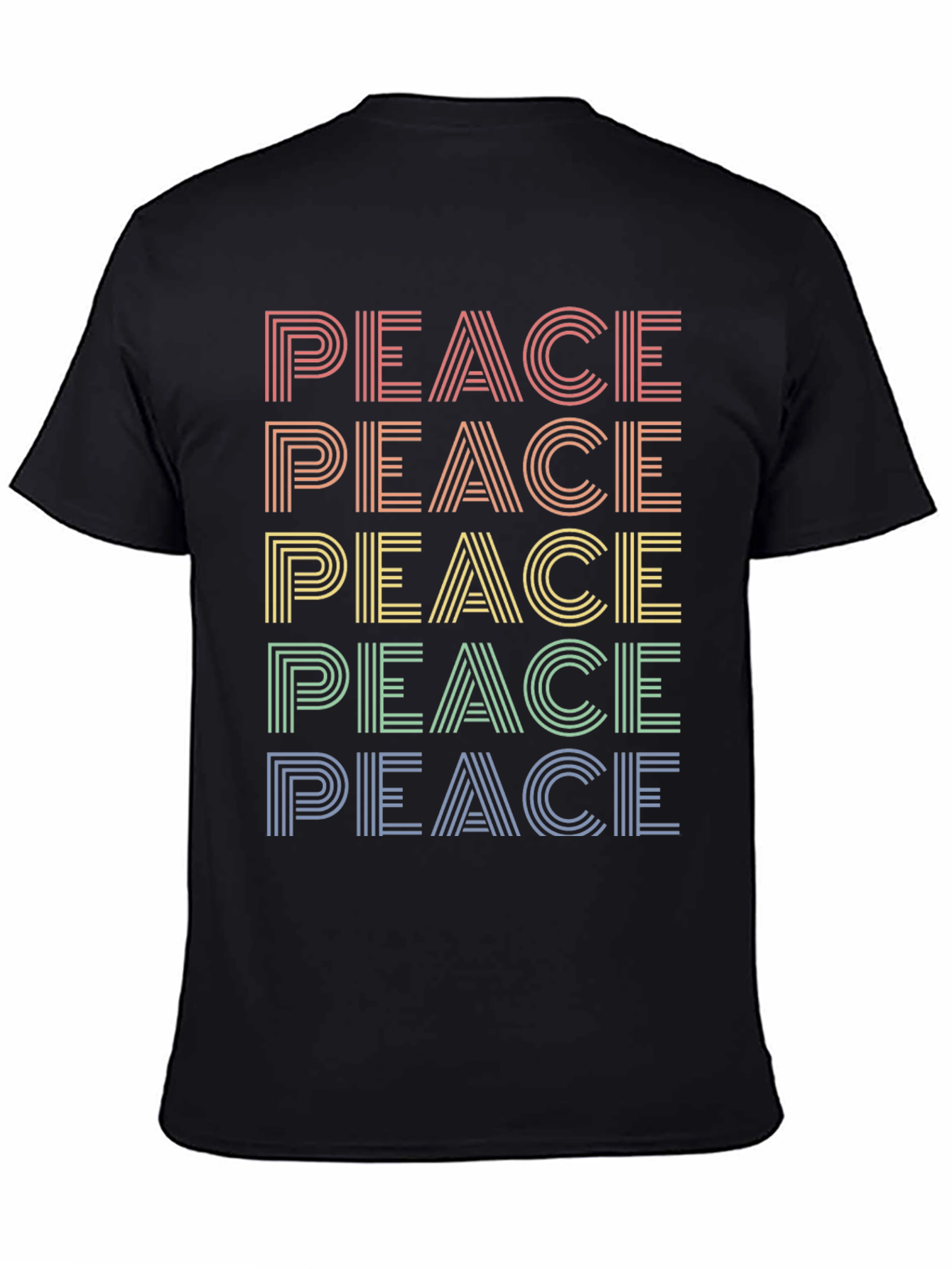 Rainbow Peace Graphic Tee