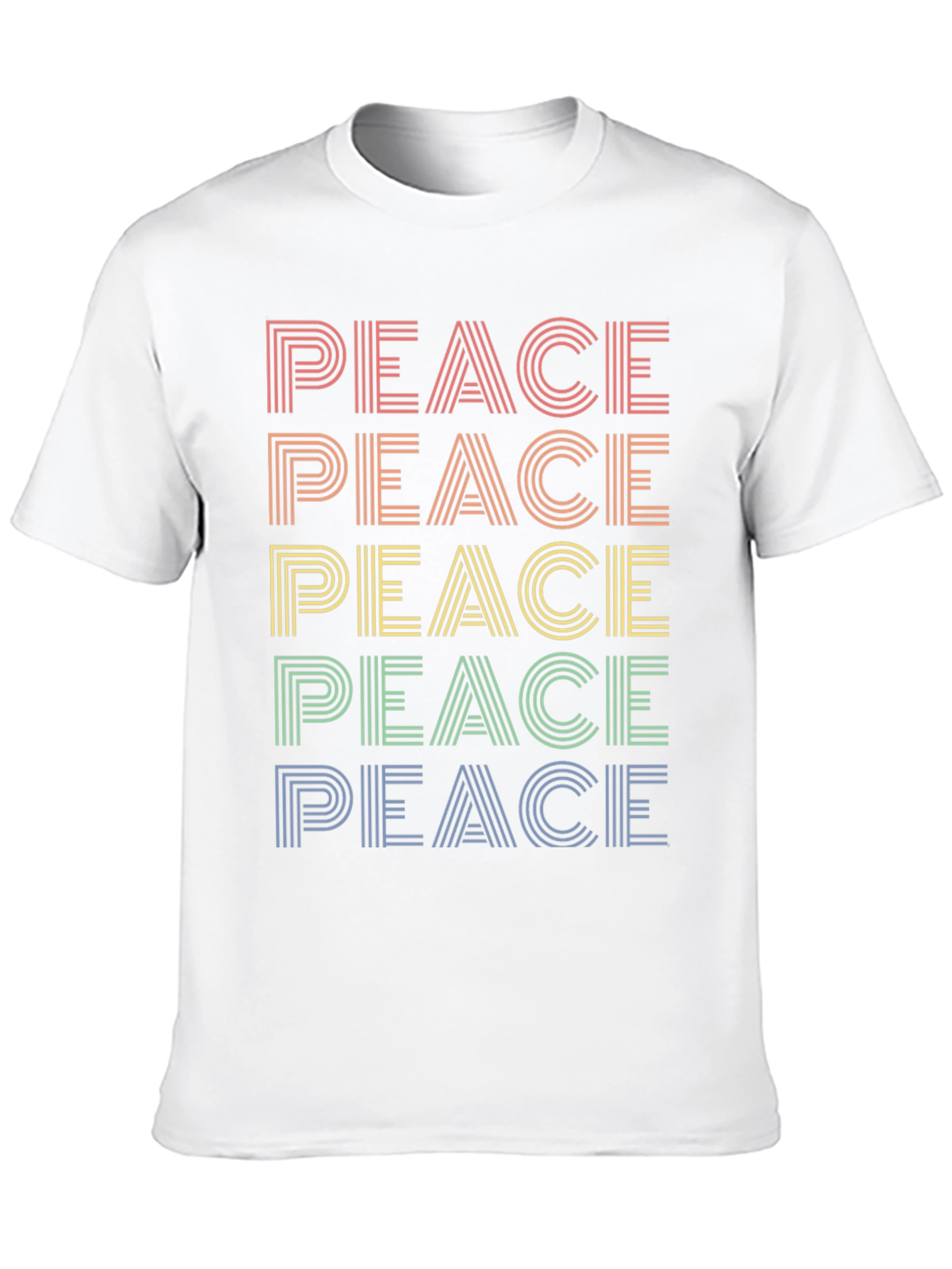 Rainbow Peace Graphic Tee