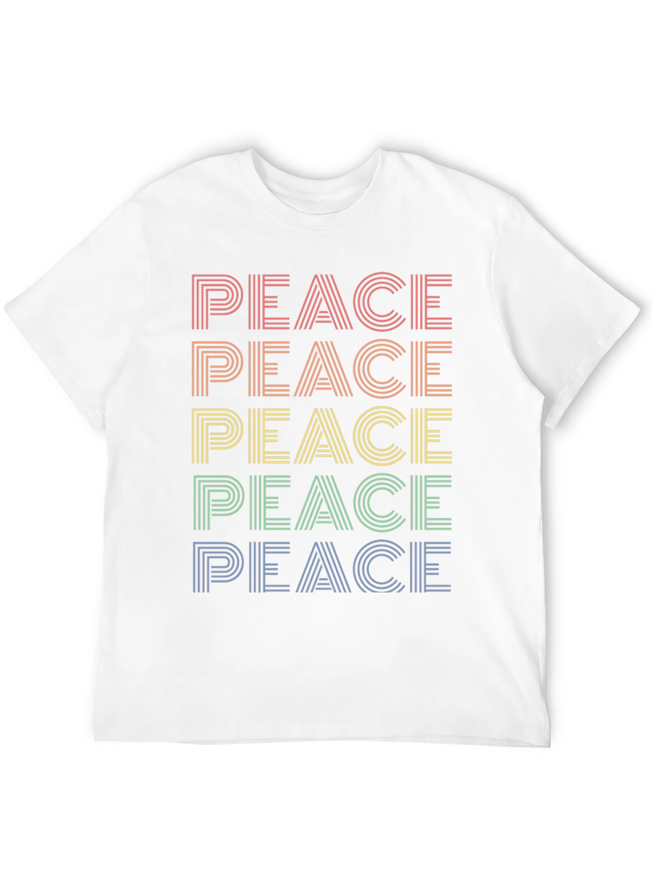 Rainbow Peace Graphic Tee