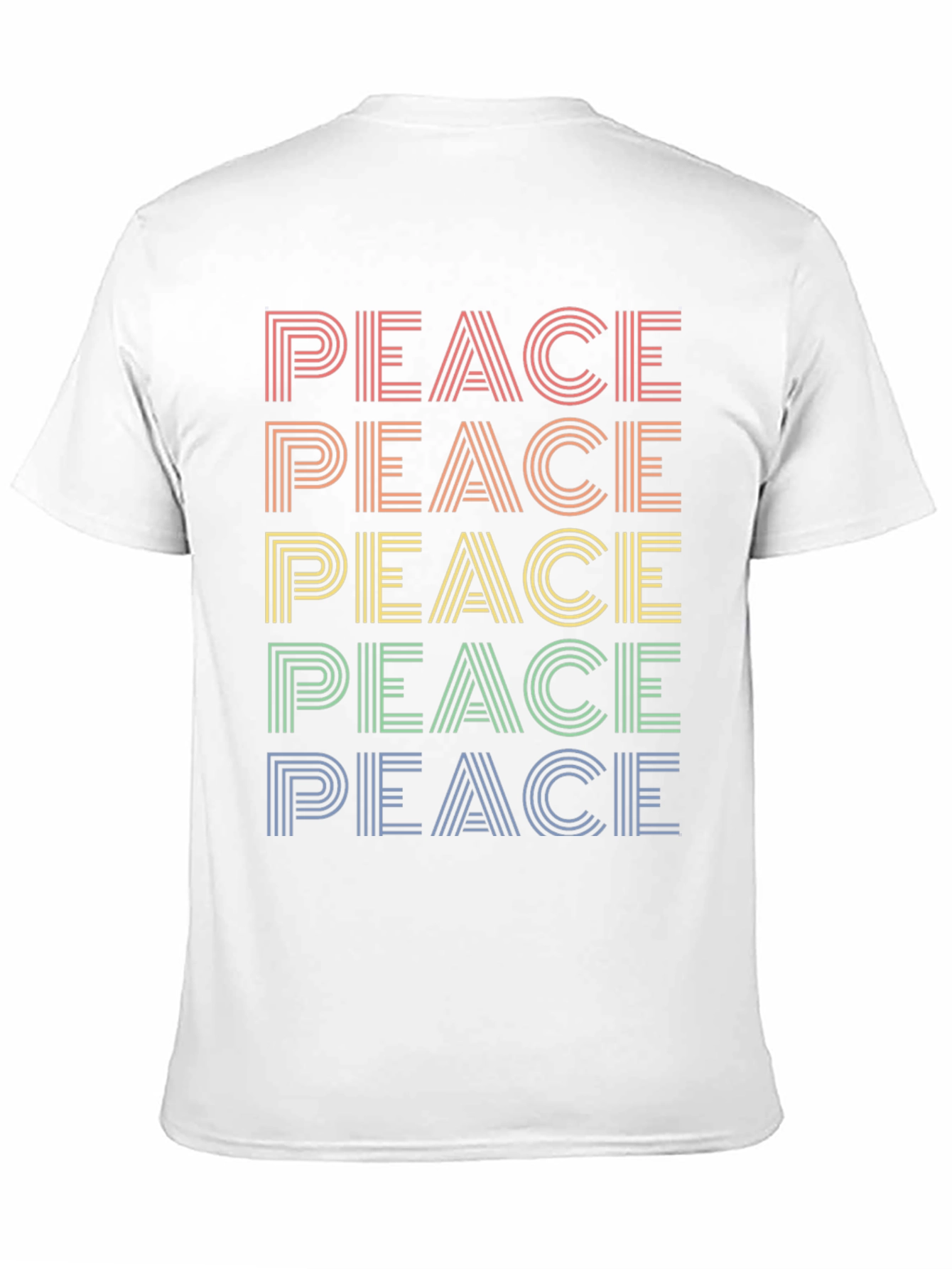 Rainbow Peace Graphic Tee