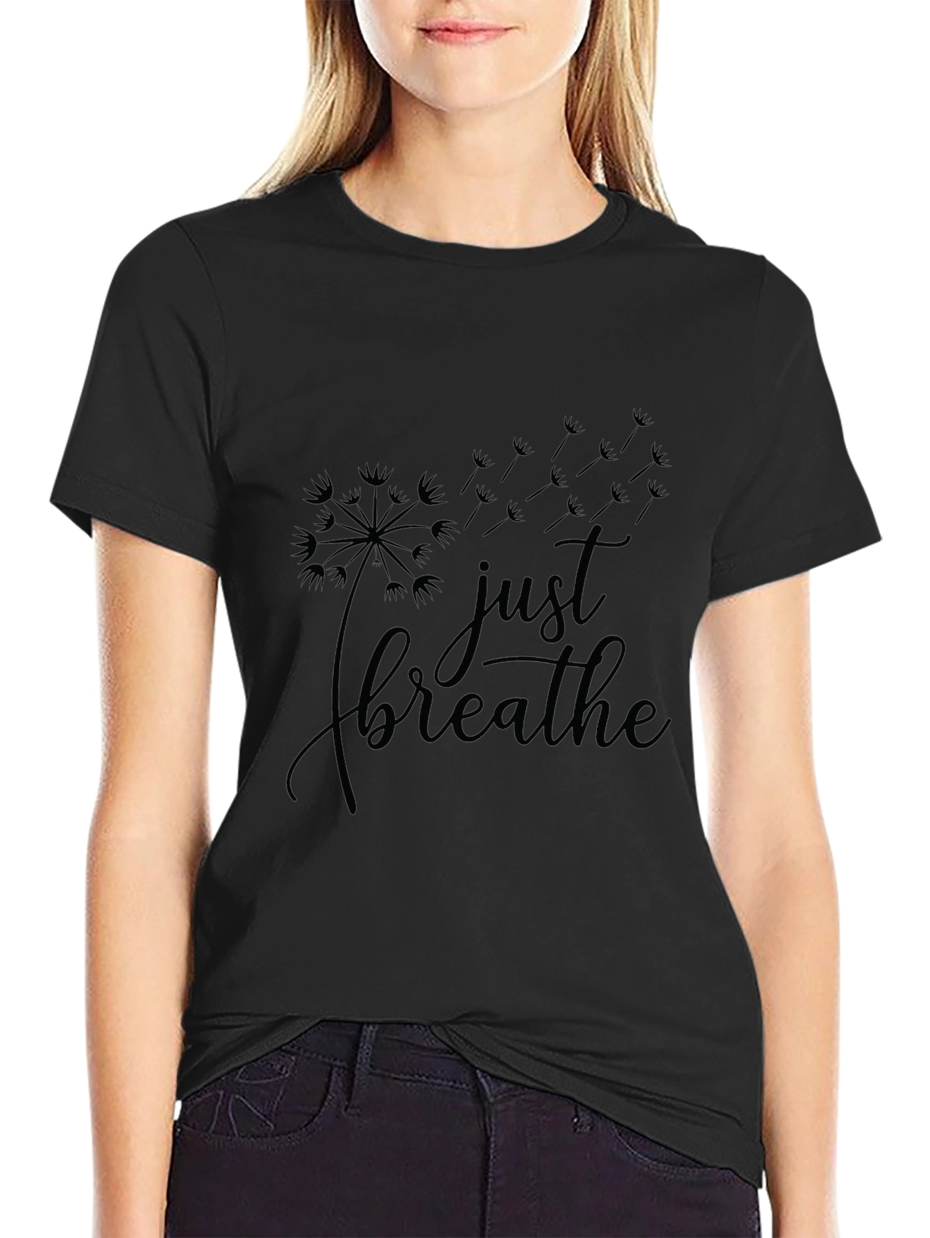 Just Breathe Graphic T-Shirt