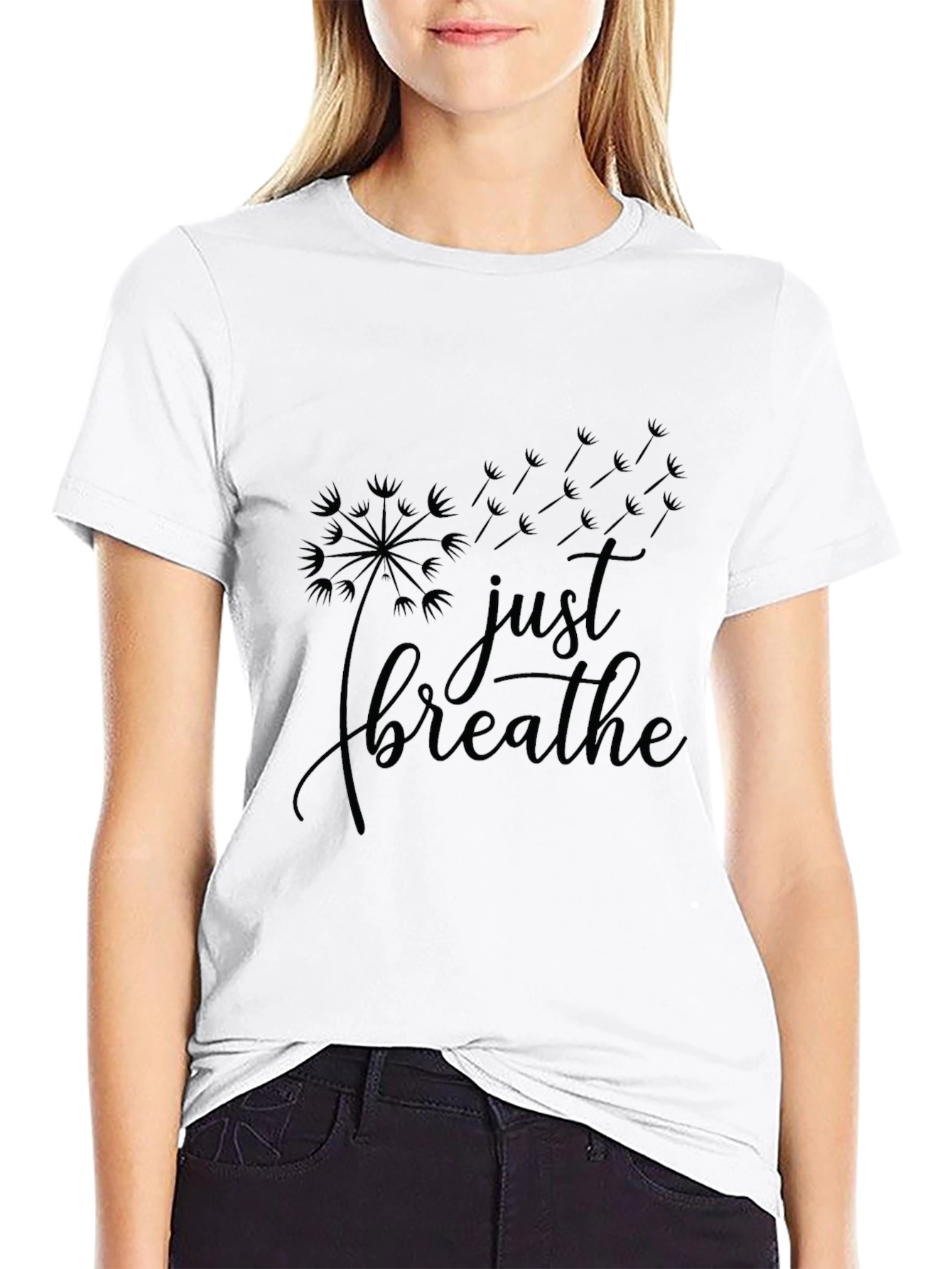 Just Breathe Graphic T-Shirt